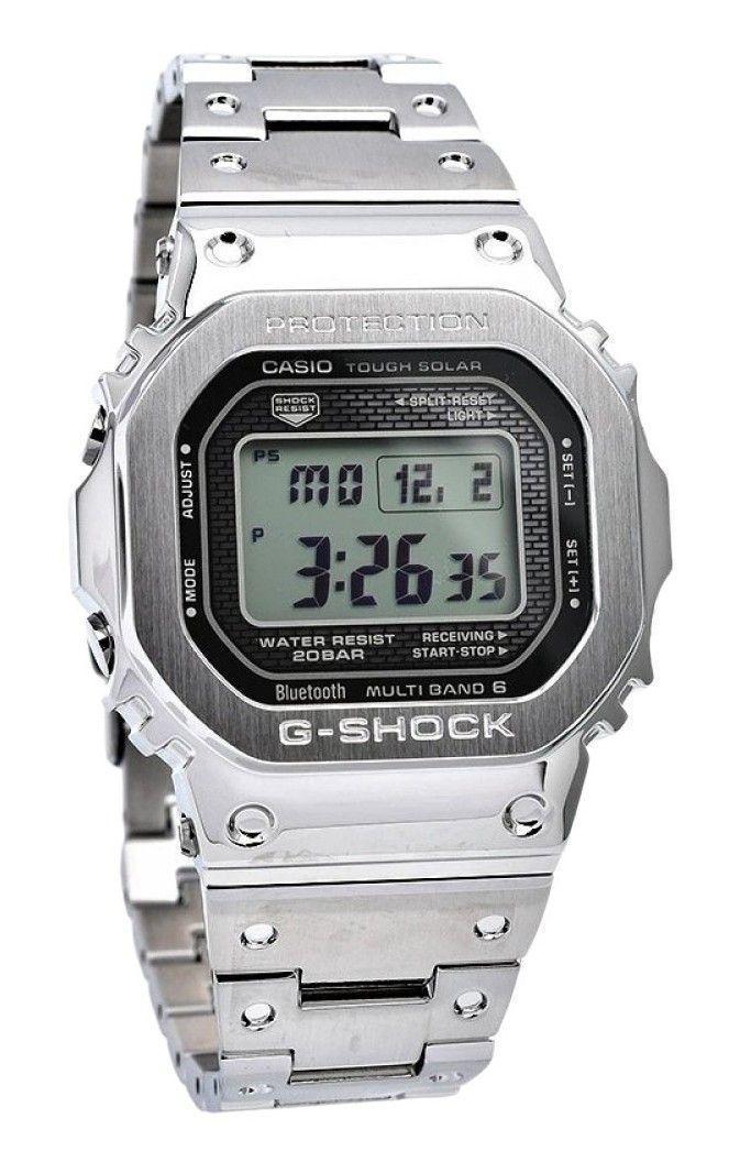 Casio G - Shock Digital Smartphone Link Full Metal Tough Solar GMW - B5000D - 1 200M Men's Watch - Prestige Stones