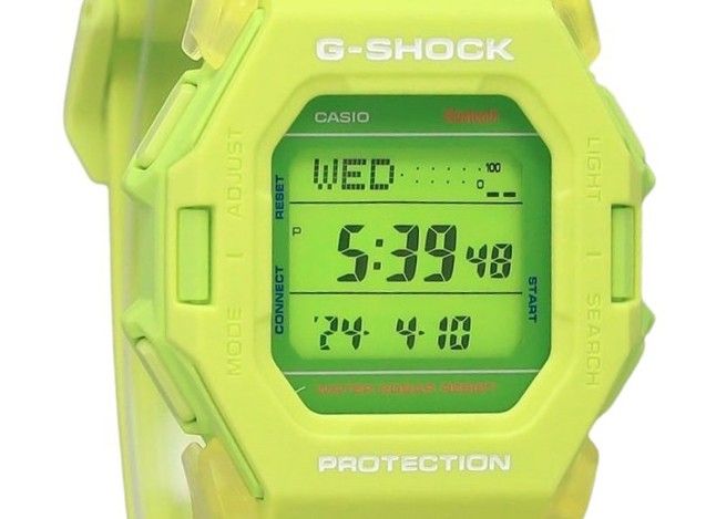 Casio G - Shock Digital Smartphone Link Green Resin Strap Quartz GD - B500S - 3 200M Men's Watch - Prestige Stones
