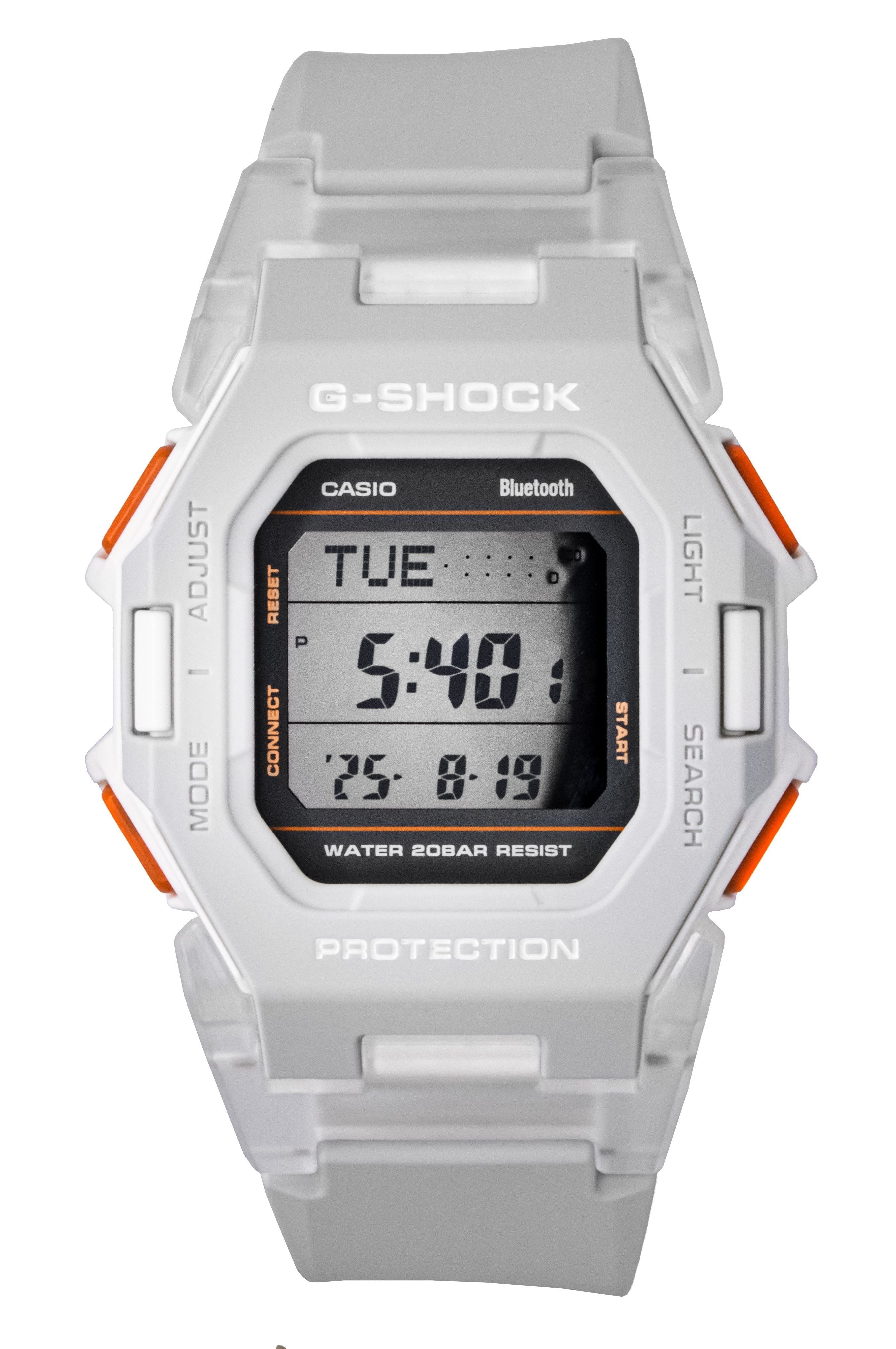 Casio G - Shock Digital Smartphone Link Resin Strap Quartz GD - B500S - 8 200M Men's Watch - Prestige Stones