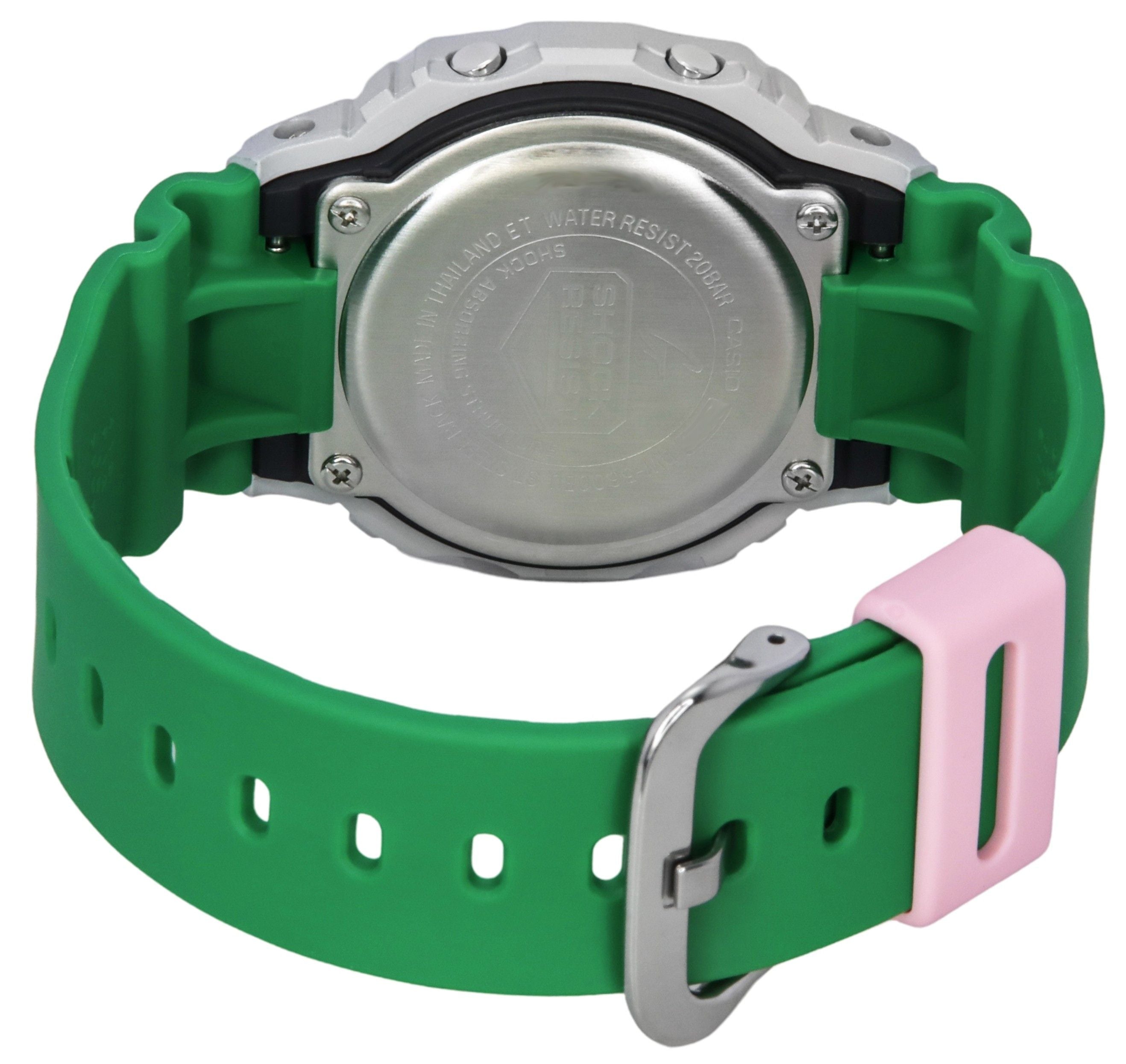 Casio G - Shock Euphoria Series Digital Green Resin Strap Quartz DW - 5600EU - 8A3 200M Men's Watch - Prestige Stones
