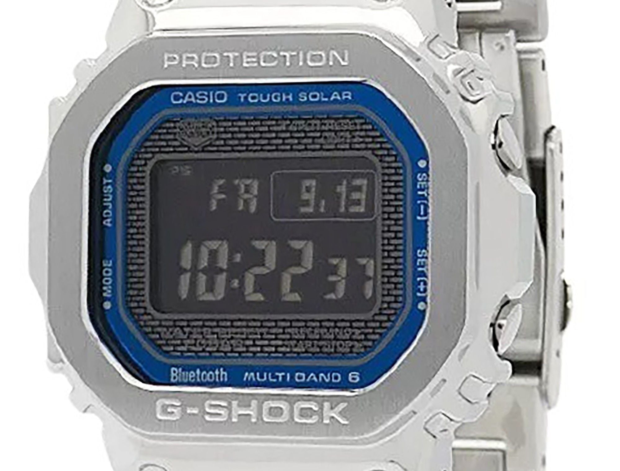 Casio G - Shock Full Metal Digital Smartphone Link Stainless Steel Tough Solar GMW - B5000D - 2 200M Men's Watch - Prestige Stones