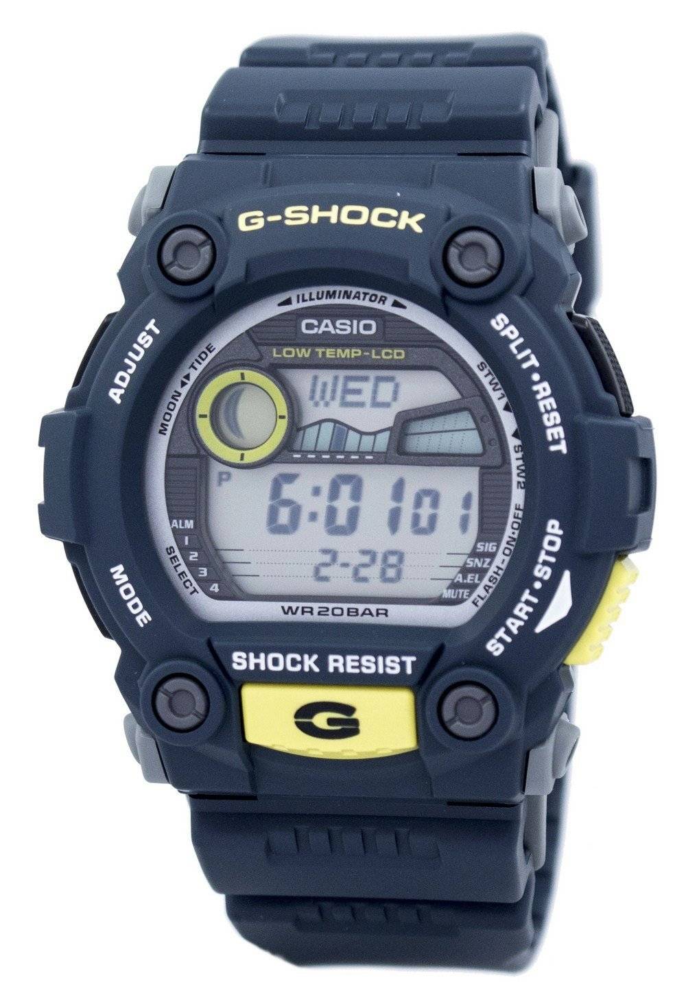 Casio G - Shock G - 7900 - 2D G7900 - 2D Rescue Sport Men's Watch - Prestige Stones