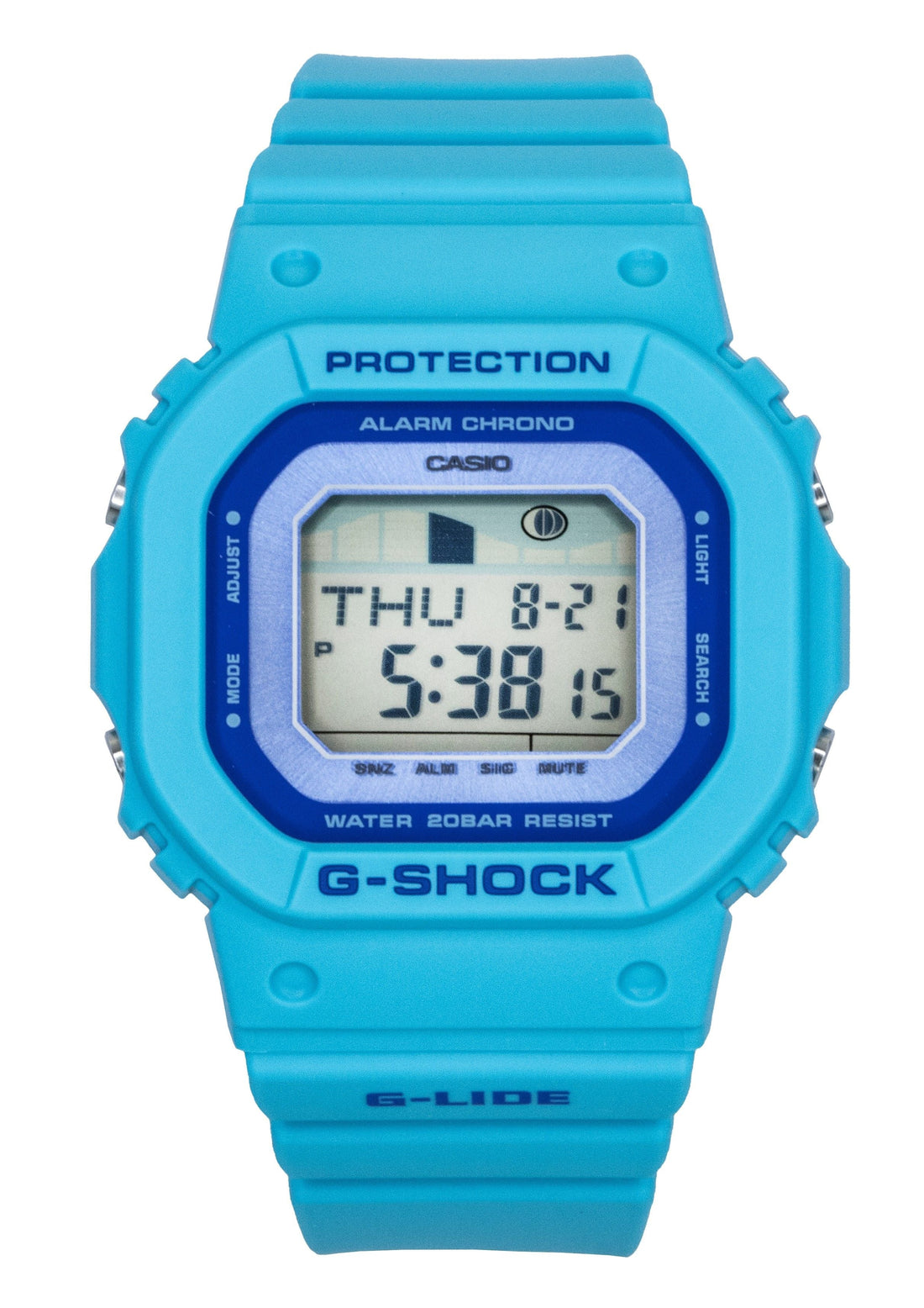 Casio G - Shock G - Lide Digital Bio - Based Resin Strap Quartz GLX - S5610 - 2 200M Women's Watch - Prestige Stones