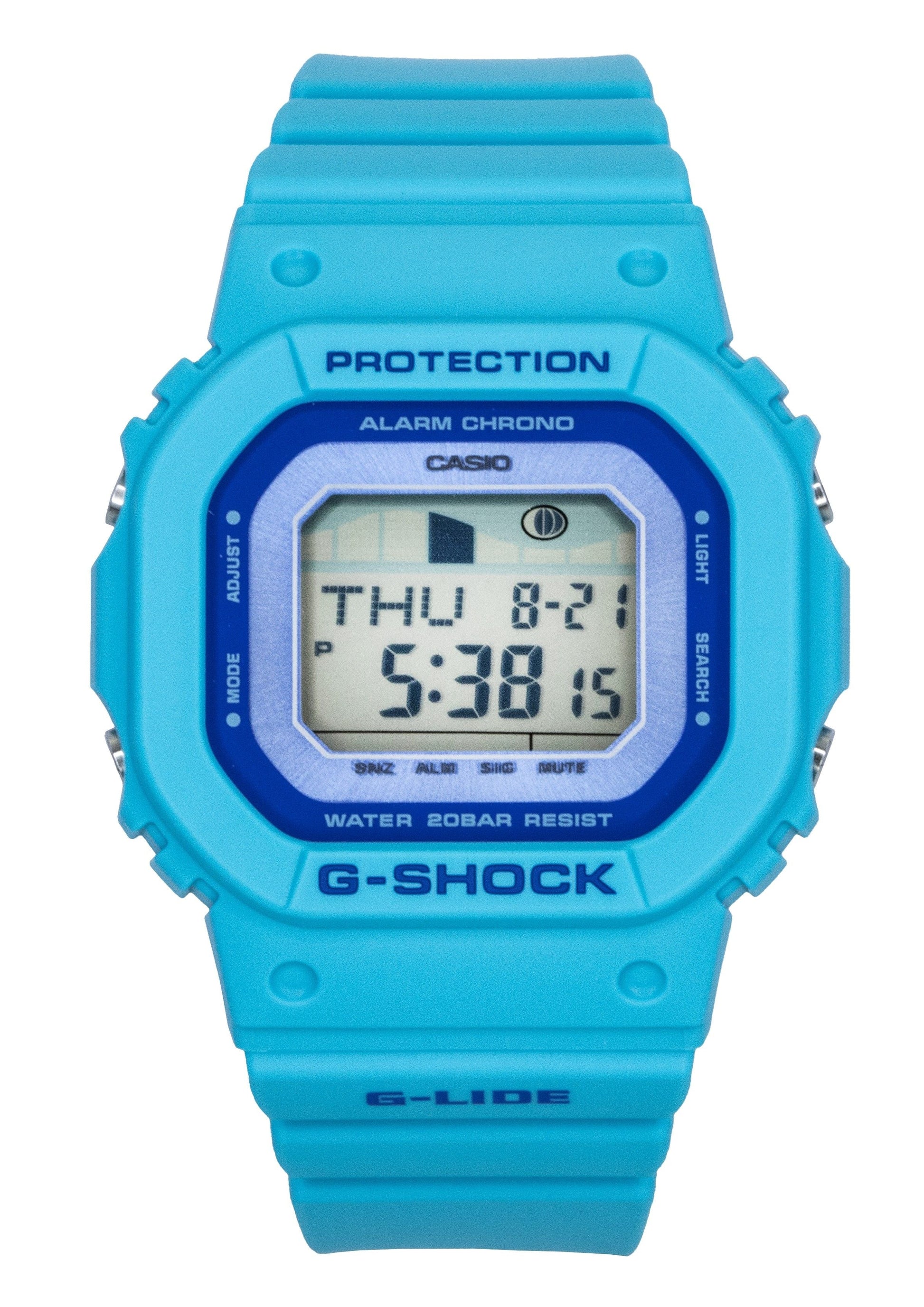 Casio G - Shock G - Lide Digital Bio - Based Resin Strap Quartz GLX - S5610 - 2 200M Women's Watch - Prestige Stones