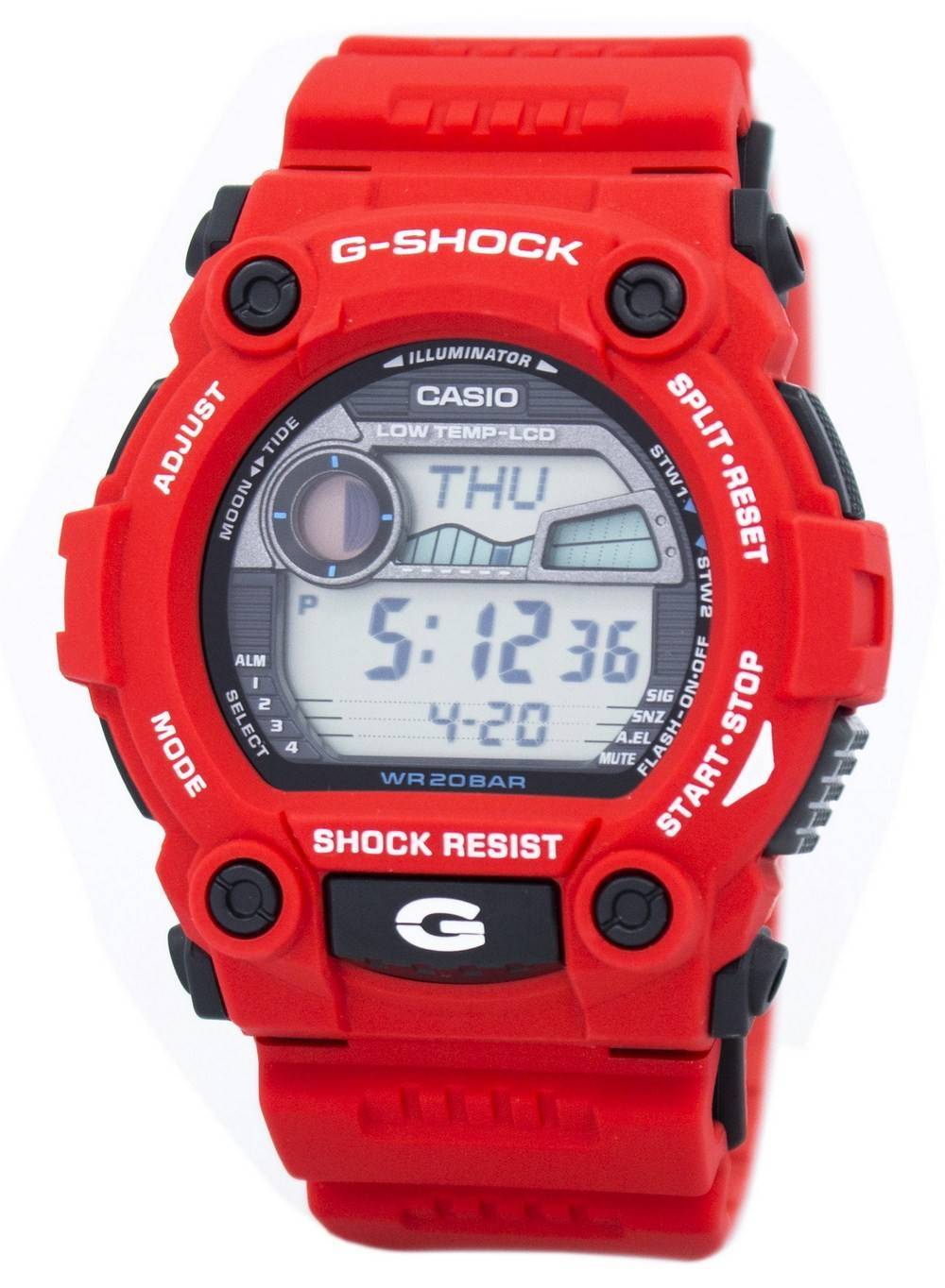 Casio G - Shock G - Rescue Moon Tide G - 7900A - 4C G7900A - 4C Men's Watch - Prestige Stones