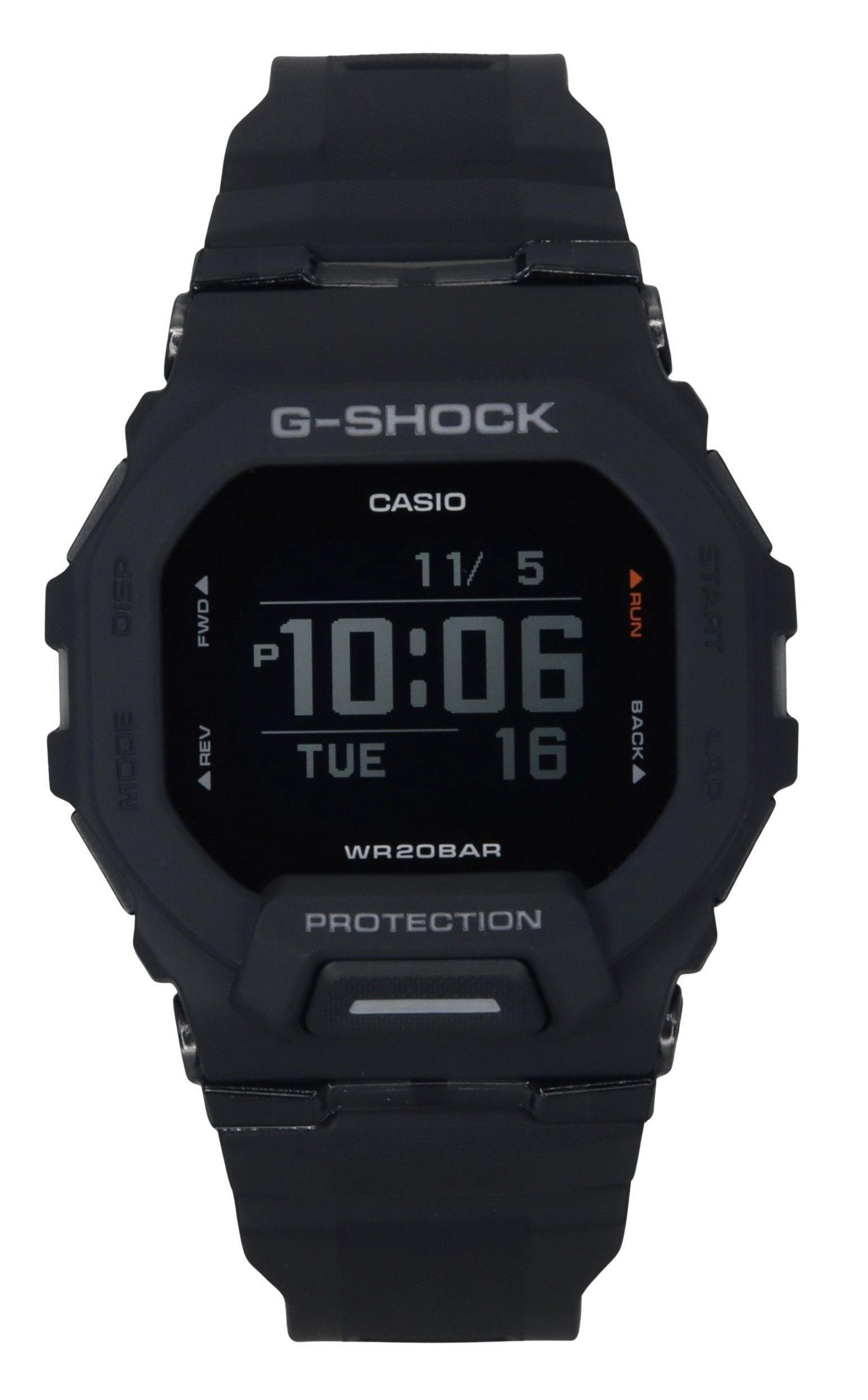Casio G - Shock G - Squad Digital Smartphone Link Black Resin Strap Quartz GBD - 200 - 1 200M Men's Watch - Prestige Stones