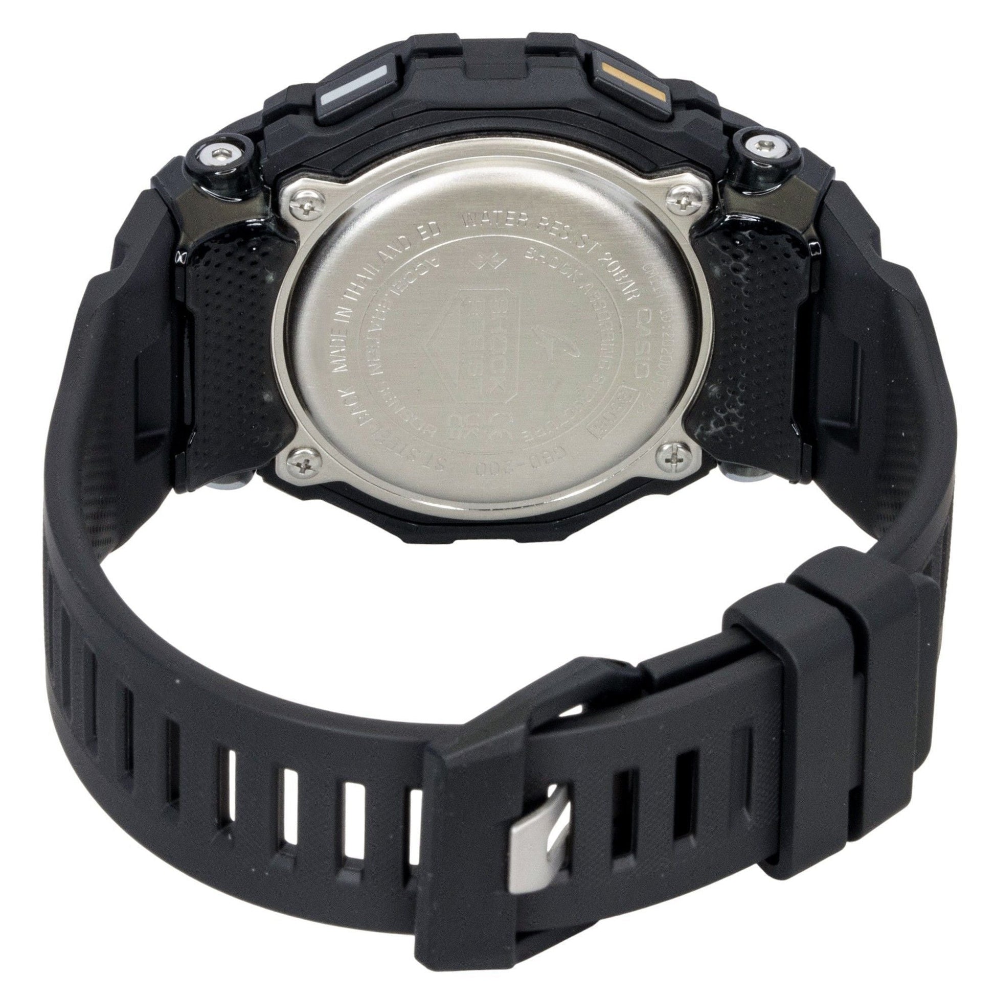 Casio G - Shock G - Squad Digital Smartphone Link Black Resin Strap Quartz GBD - 200 - 1A1 200M Men's Watch - Prestige Stones