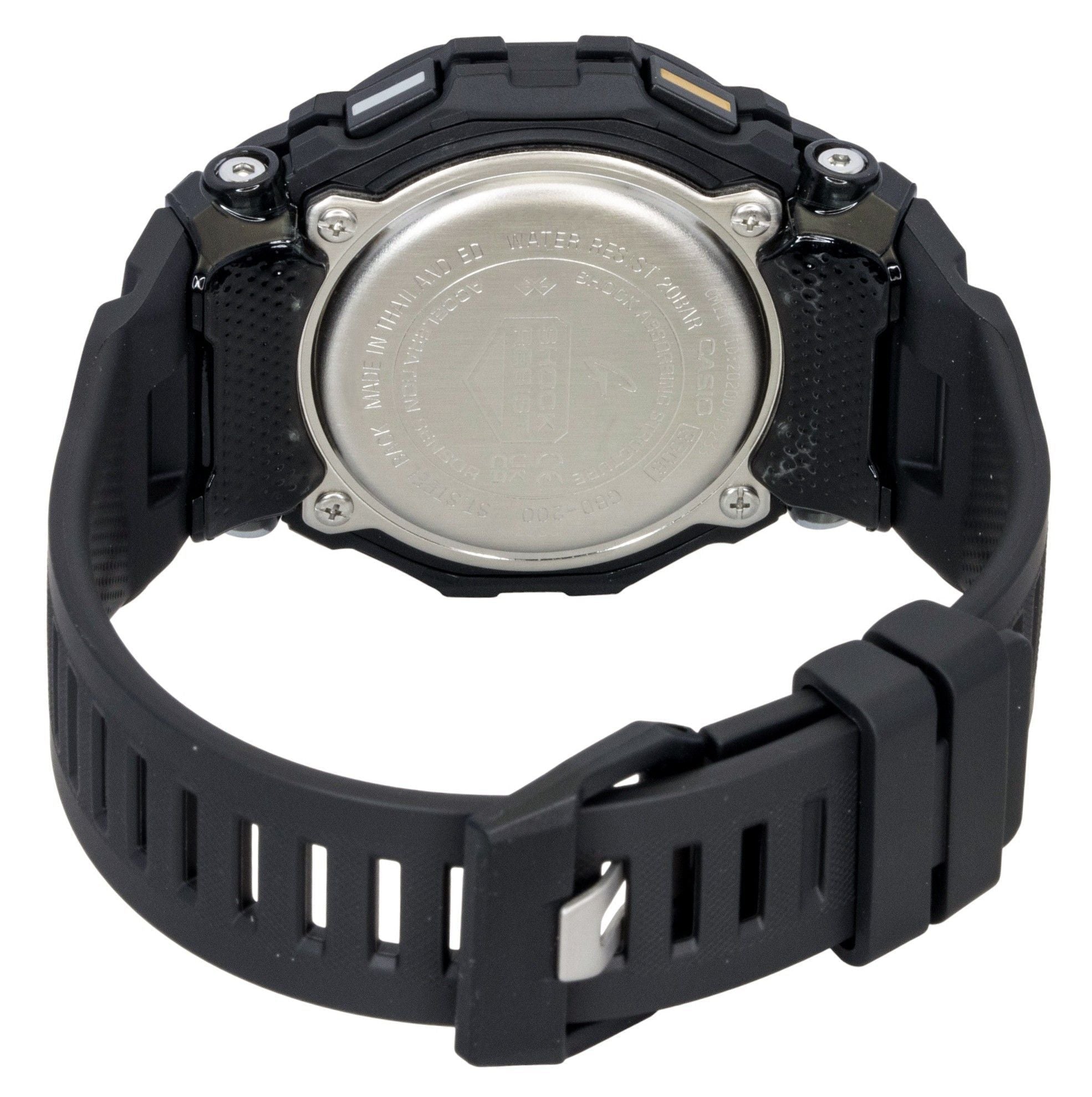 Casio G - Shock G - Squad Digital Smartphone Link Black Resin Strap Quartz GBD - 200 - 1A1 200M Men's Watch - Prestige Stones