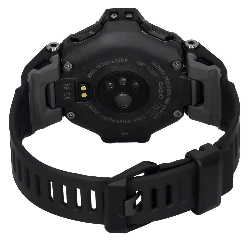 Casio G - Shock G - Squad Digital Smartphone Link Resin Strap Solar GBD - H2000 - 1B 200M Men's Watch - Prestige Stones