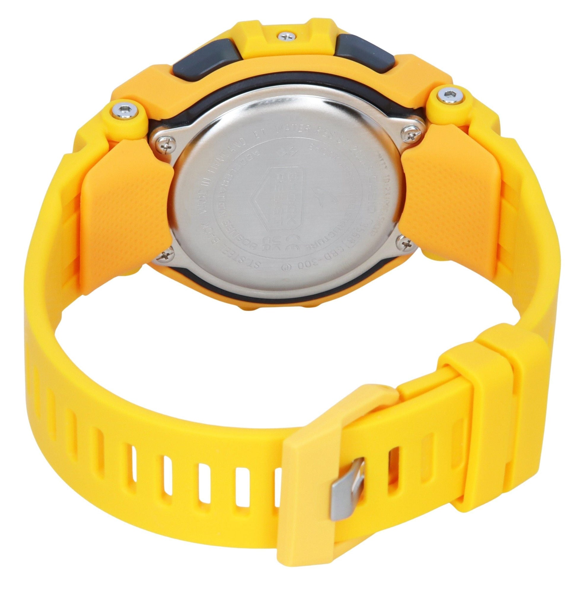 Casio G - Shock G - Squad Digital Smartphone Link Yellow Bio - Based Resin Quartz GBD - 300 - 9 200M Men's Watch - Prestige Stones