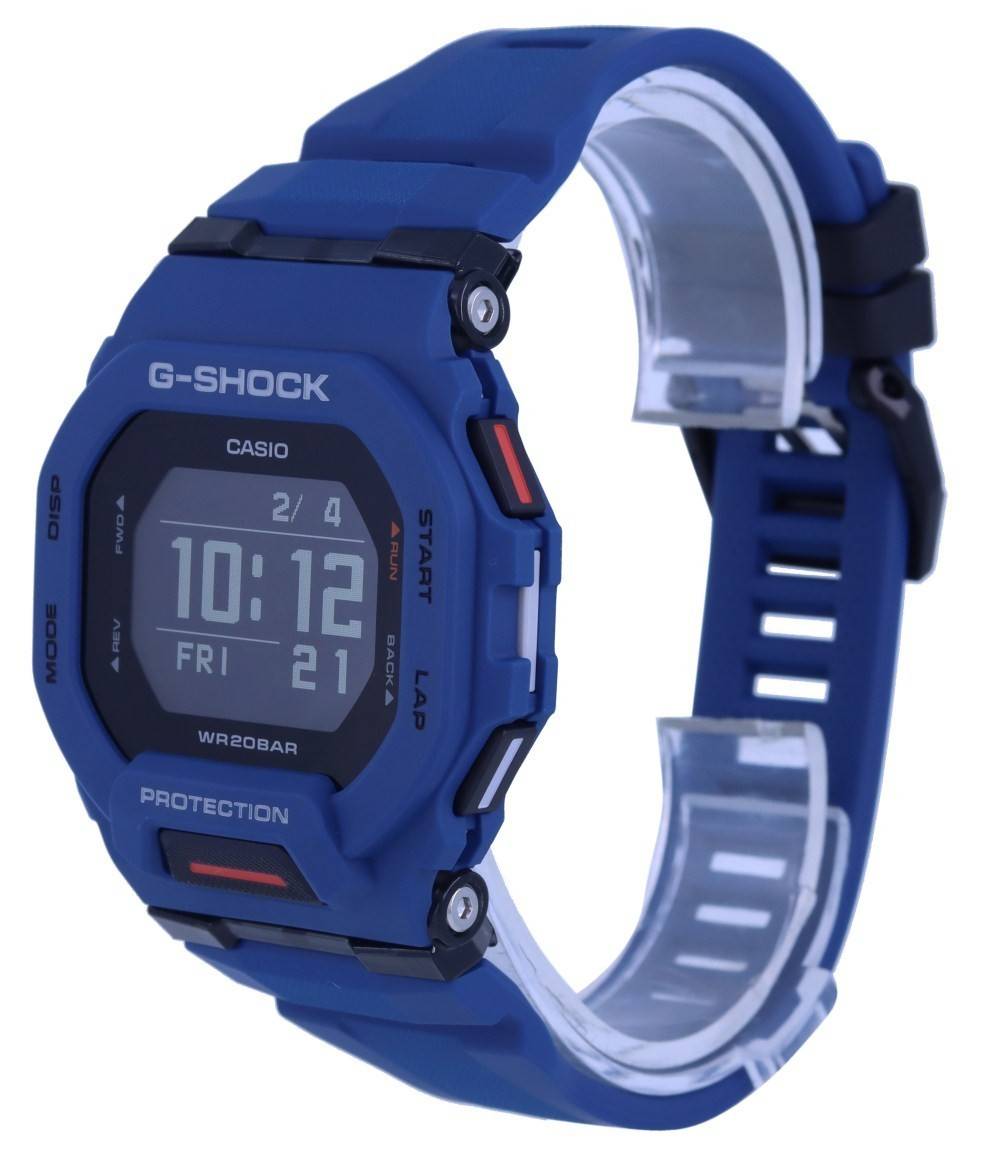 Casio G - Shock G - Squad World Time Mobile Link Digital GBD - 200 - 2 GBD200 - 2 200M Men's Watch - Prestige Stones