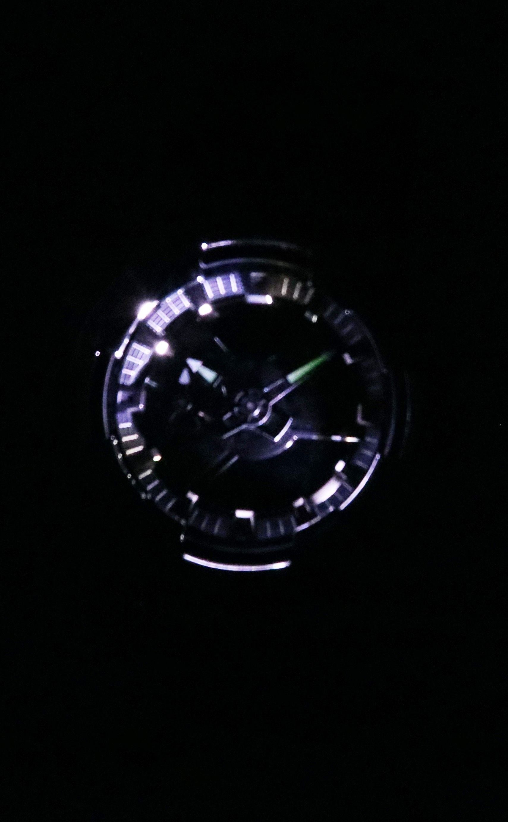 Casio G - Shock G - Steel Analog Digital Grunge Camouflage Resin Strap Black Dial Quartz GM - 110GC - 1A 200M Men's Watch - Prestige Stones