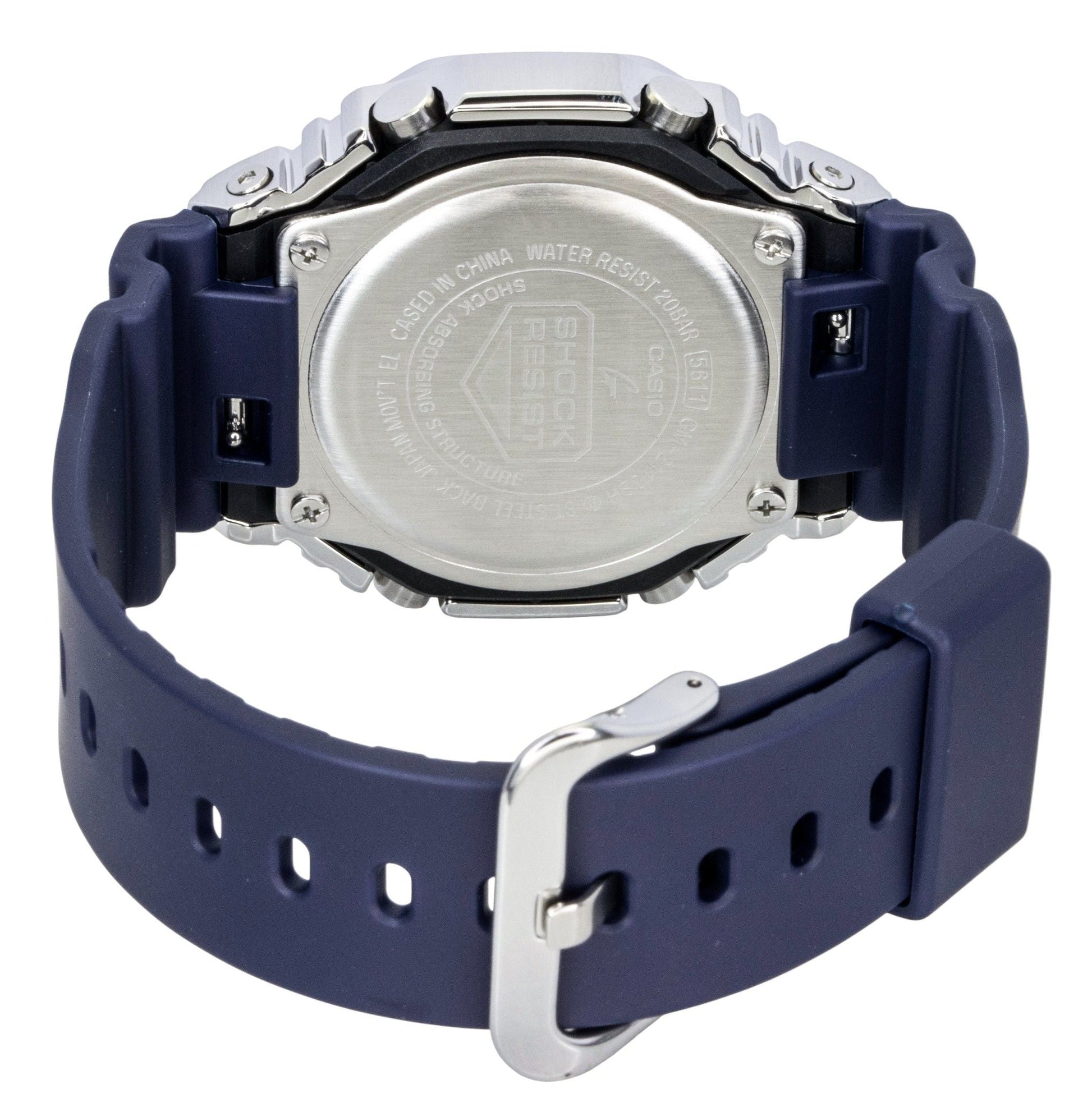 Casio G - Shock G - Steel Analog Digital Limited Edition Blue Dial Quartz GM - 2110SH - 2A 200M Men's Watch - Prestige Stones