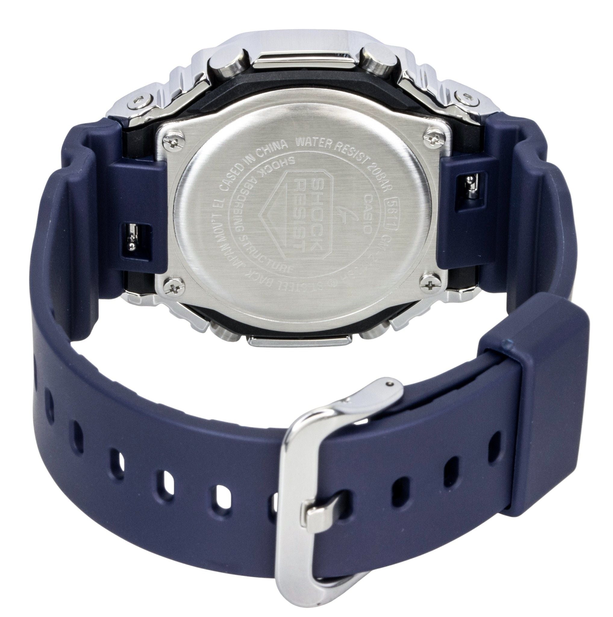Casio G - Shock G - Steel Analog Digital Limited Edition Blue Dial Quartz GM - 2110SH - 2A 200M Men's Watch - Prestige Stones