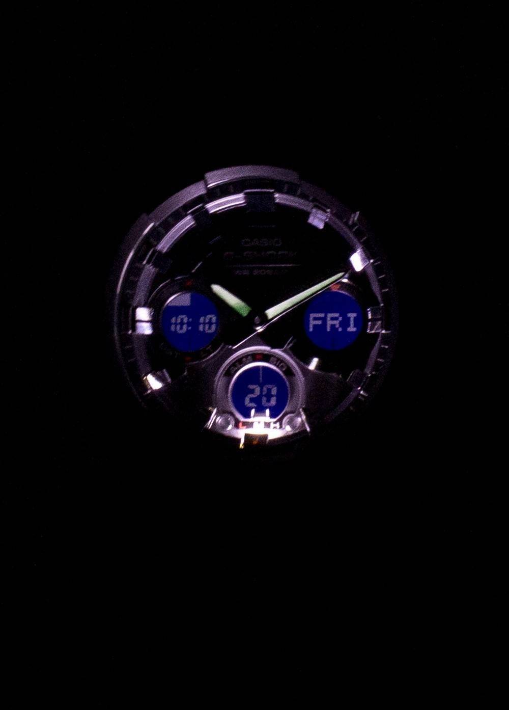 Casio G - Shock G - STEEL Analog Digital Tough Solar Diver's GST - S100G - 1B GSTS100G - 1B 200M Men's Watch - Prestige Stones