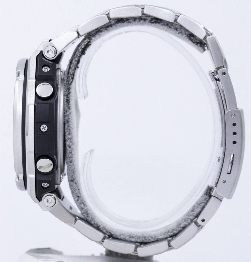 Casio G - Shock G - STEEL Analog - Digital World Time GST - S110D - 1A GSTS110D - 1A Men's Watch - Prestige Stones