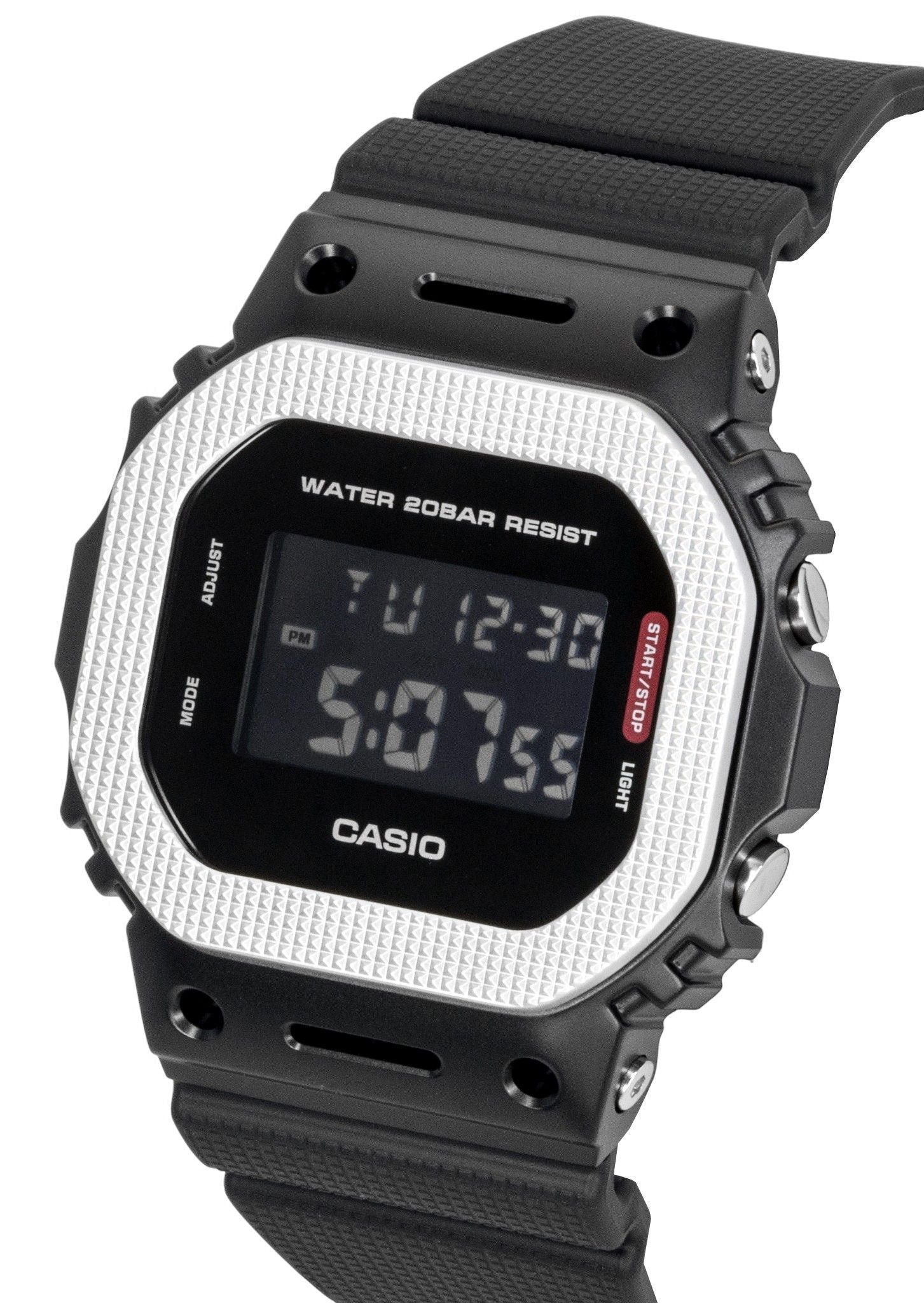 Casio G - Shock G - Steel Digital Bio - Based Resin Quartz GM - 5600BM - 1 200M Men's Watch - Prestige Stones
