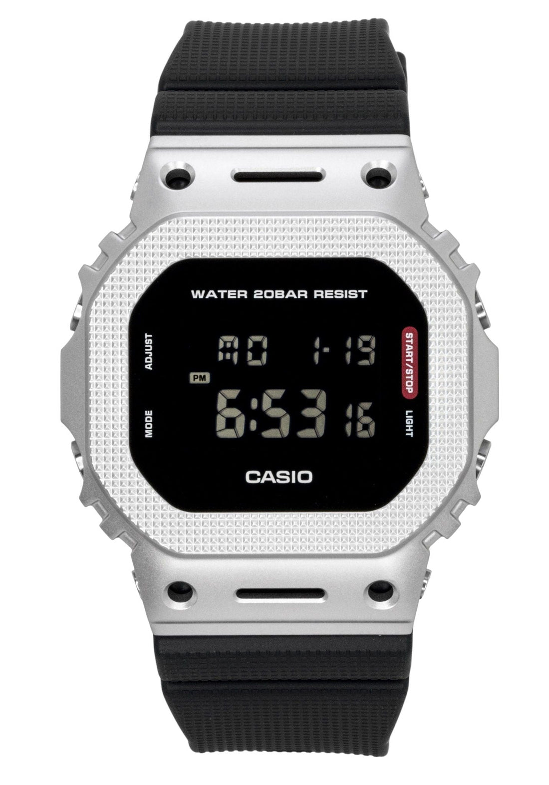Casio G - Shock G - Steel Digital Bio - Based Resin Strap Quartz GM - 5600M - 1 200M Men's Watch - Prestige Stones