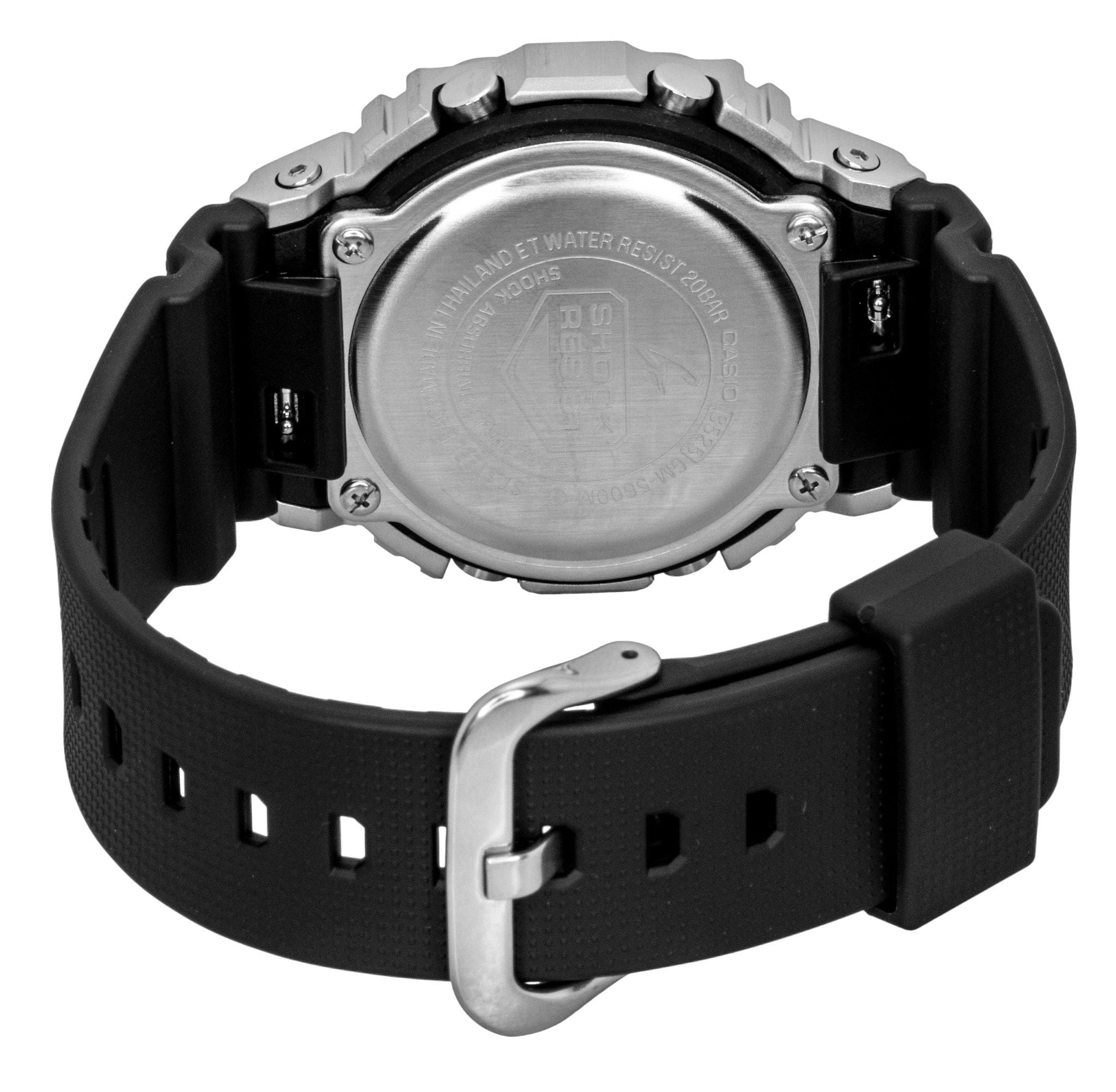 Casio G - Shock G - Steel Digital Bio - Based Resin Strap Quartz GM - 5600M - 1 200M Men's Watch - Prestige Stones