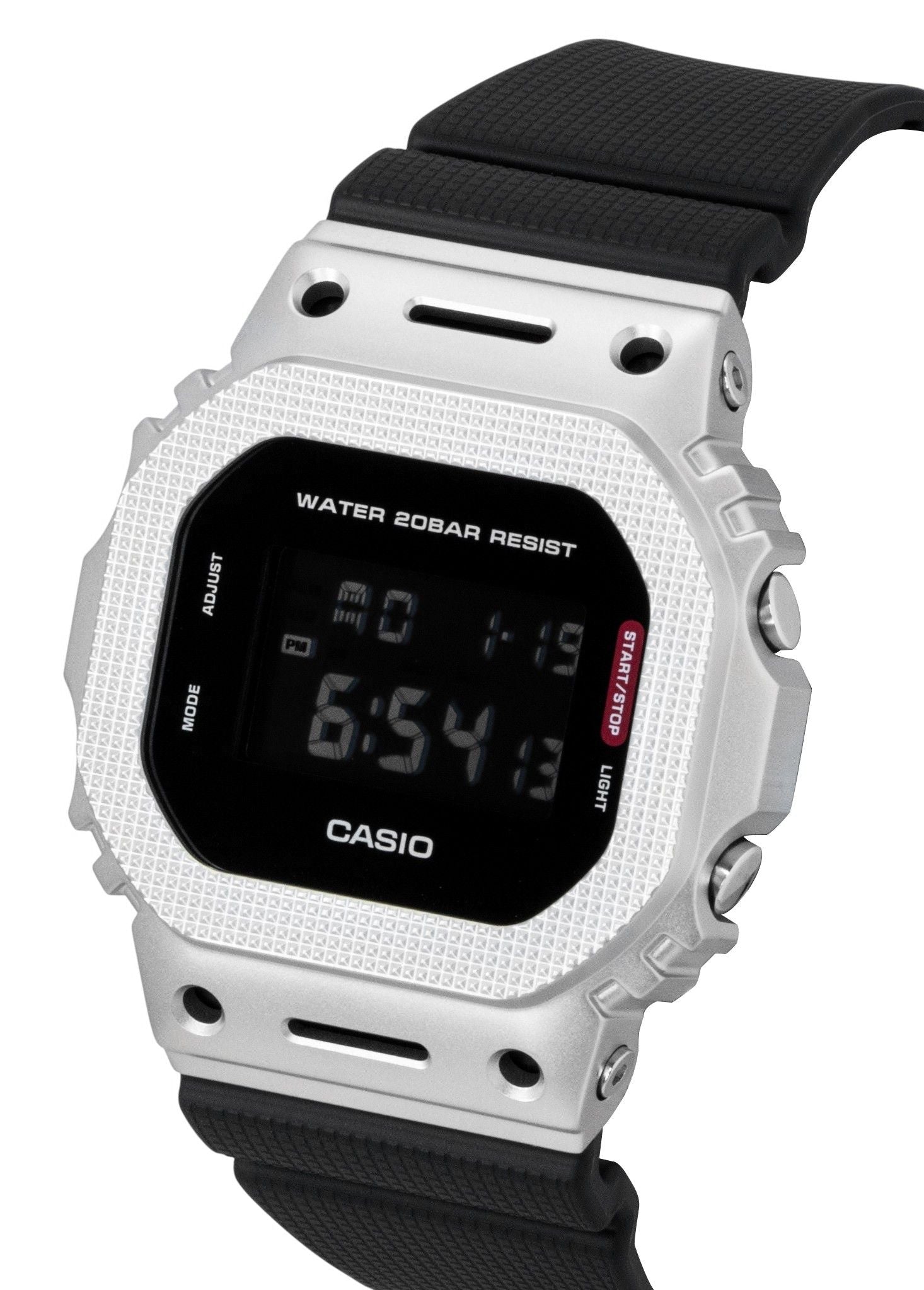 Casio G - Shock G - Steel Digital Bio - Based Resin Strap Quartz GM - 5600M - 1 200M Men's Watch - Prestige Stones