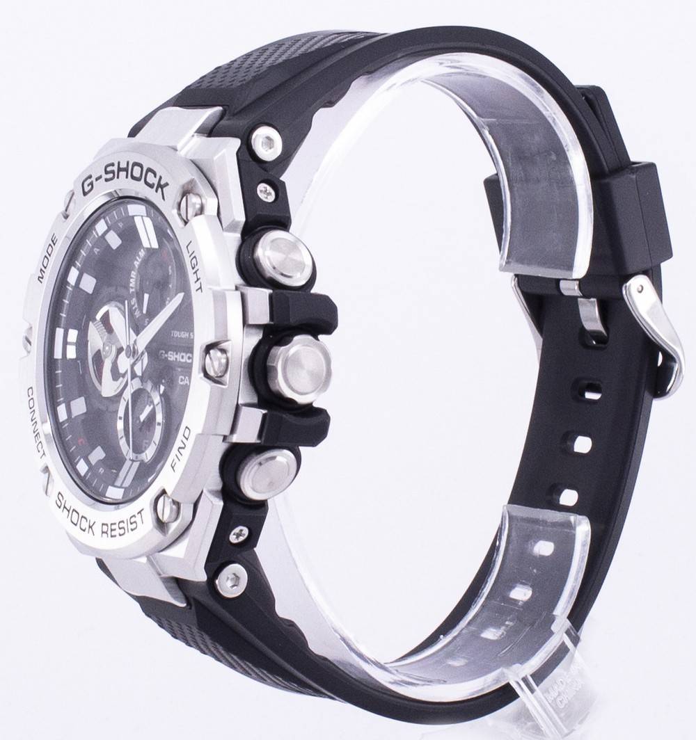 Casio G - Shock G - Steel Tough Solar Analog GST - B100 - 1A GSTB100 - 1A Men's Watch - Prestige Stones