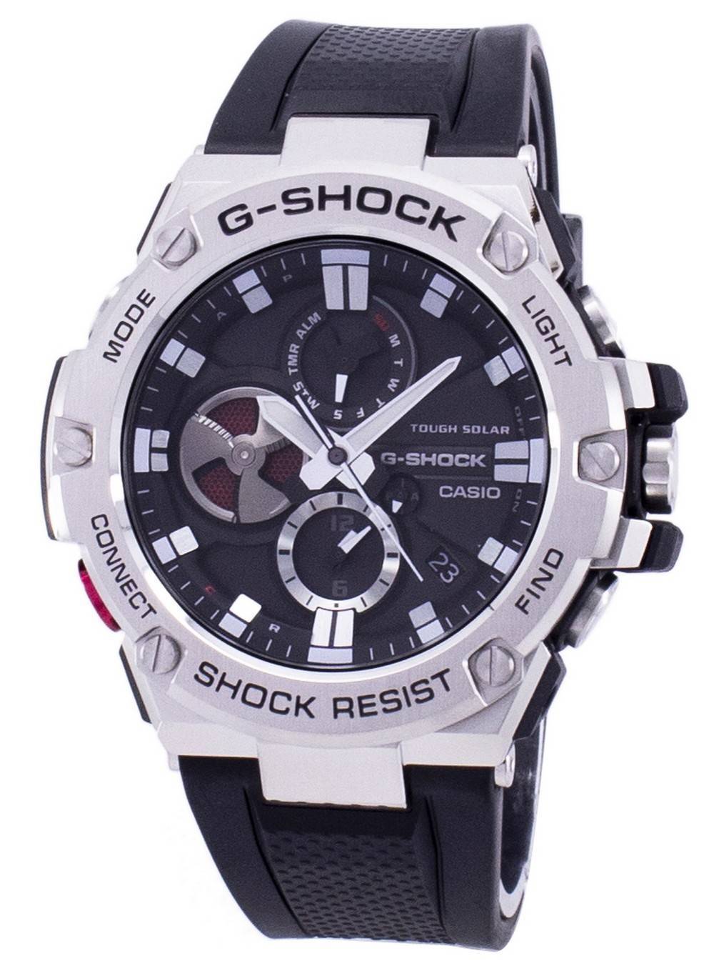 Casio G - Shock G - Steel Tough Solar Analog GST - B100 - 1A GSTB100 - 1A Men's Watch - Prestige Stones