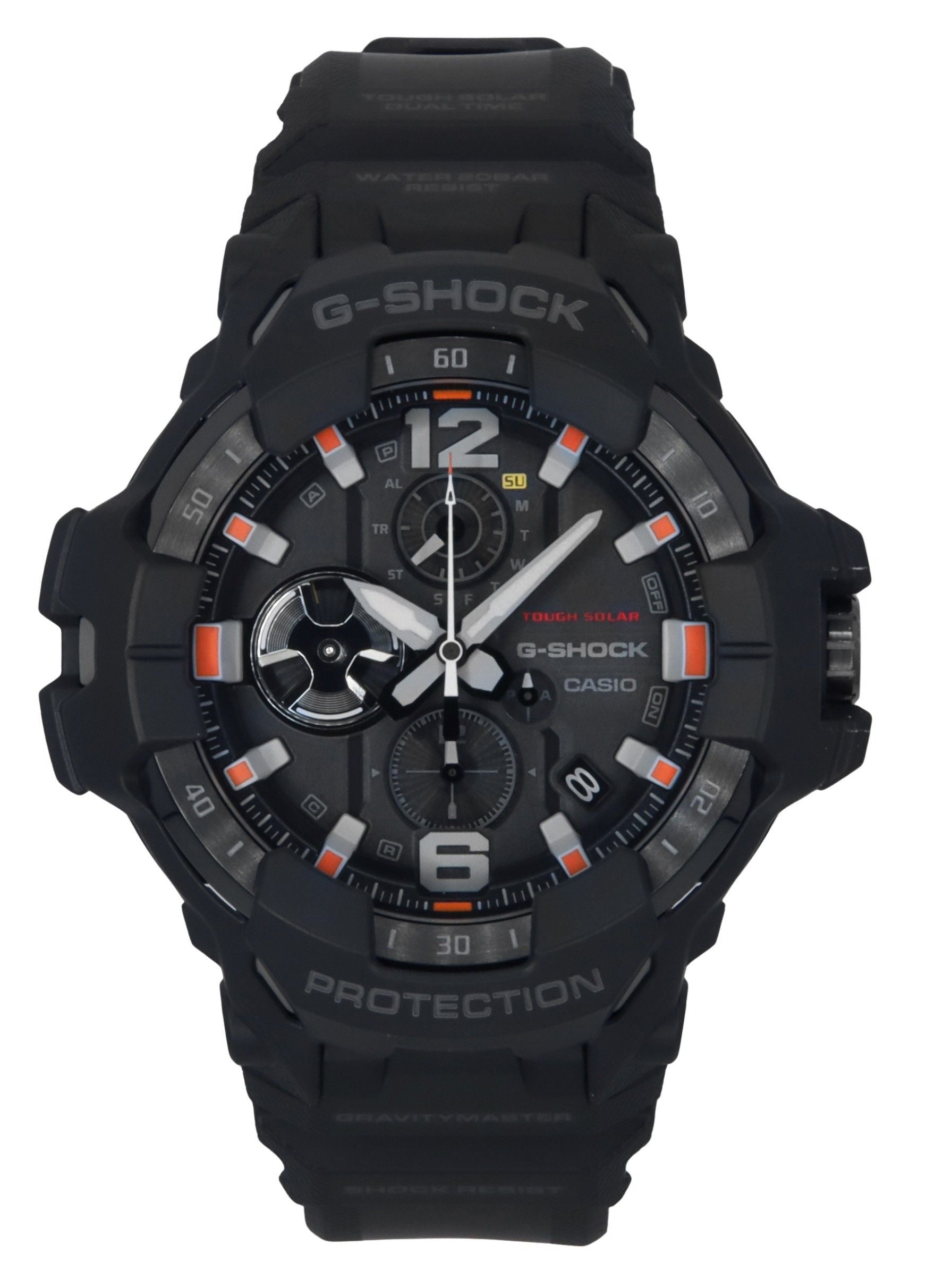 Casio G - Shock Master Of G - Air Gravitymaster Analog Smartphone Link Black Dial Solar GR - B300EC - 1A 200M Men's Watch - Prestige Stones