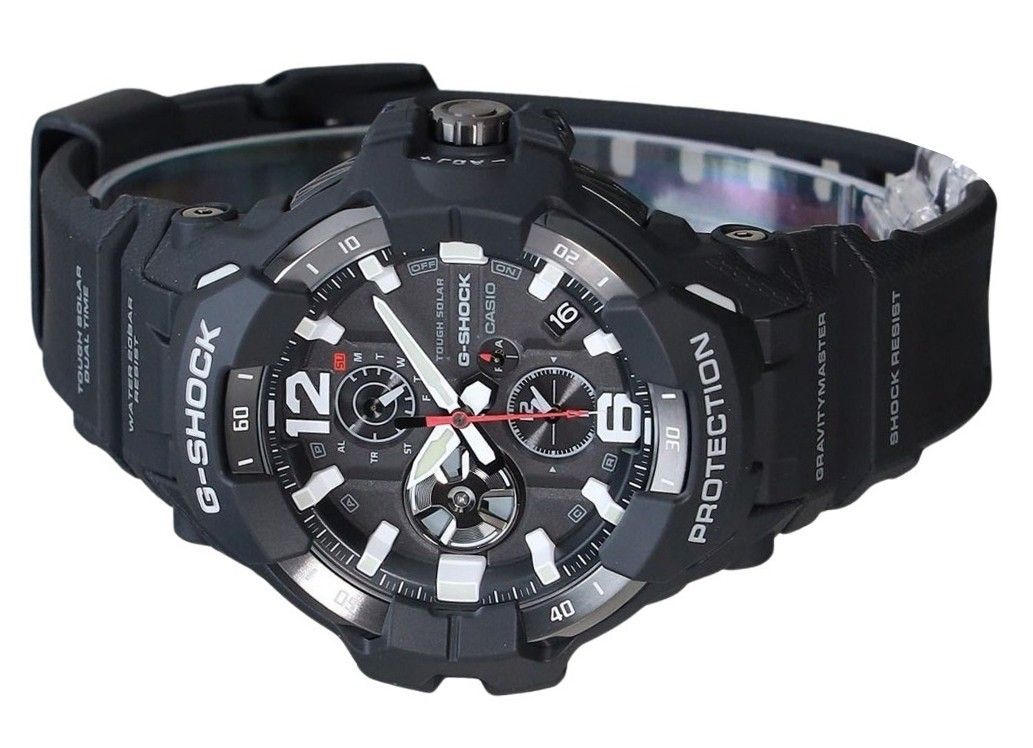 Casio G - Shock Master Of G - Air Gravitymaster Smartphone Link Analog Tough Solar GR - B300 - 1A 200M Men's Watch - Prestige Stones