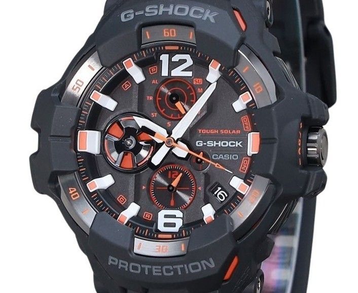 Casio G - Shock Master Of G - Air Gravitymaster Smartphone Link Analog Tough Solar GR - B300 - 1A4 200M Men's Watch - Prestige Stones