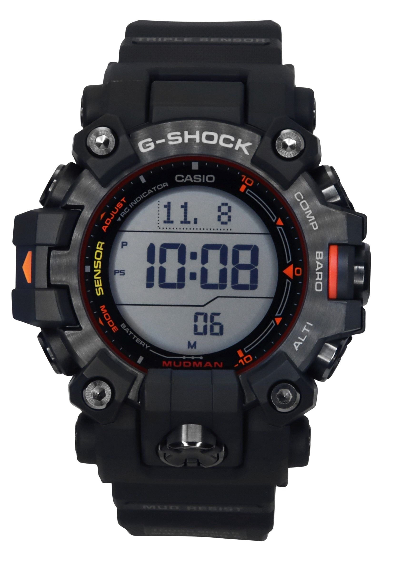 Casio G - Shock Master Of G - Land Mudman Digital Bio - Based Resin Strap Solar GW - 9500MEC - 1 200M Men's Watch - Prestige Stones