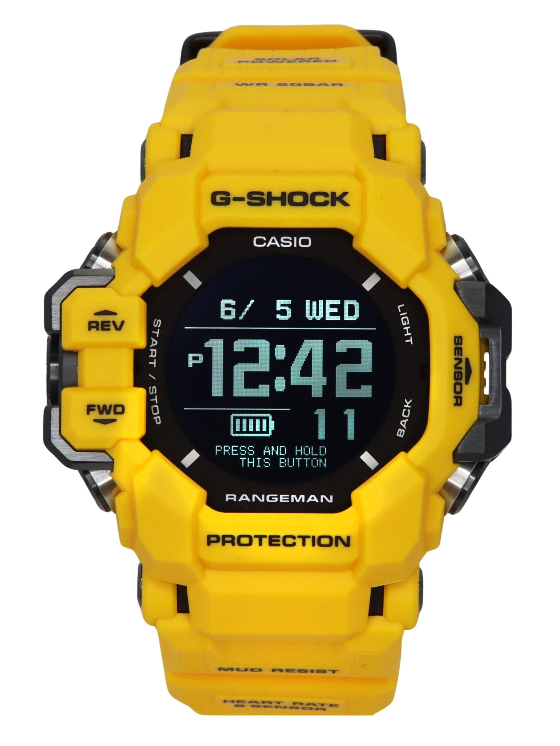 Casio G - Shock Master Of G - Land Rangeman Digital Smartphone Link Solar GPR - H1000 - 9 200M Men's Watch - Prestige Stones