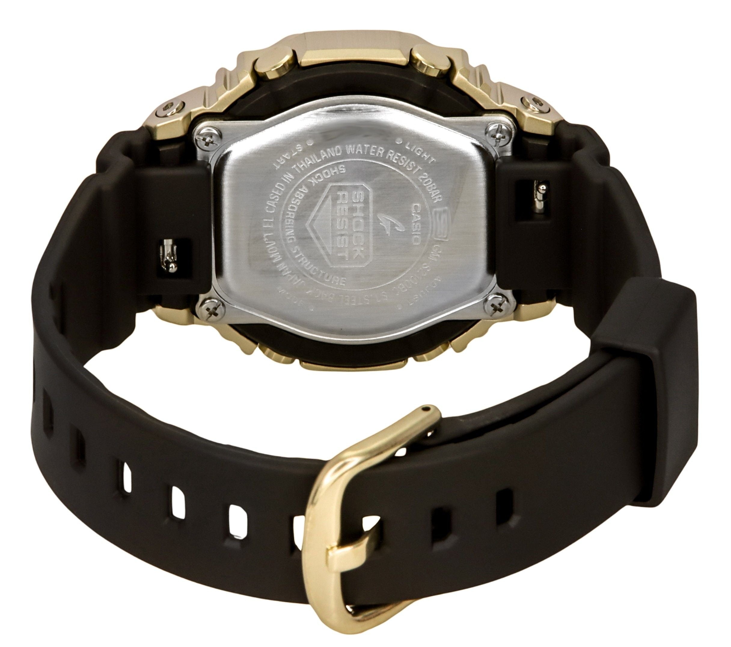 Casio G - Shock Metal Clad Analog Digital Resin Strap Siver Dial Quartz GM - S2100BC - 1A 200M Women's Watch - Prestige Stones