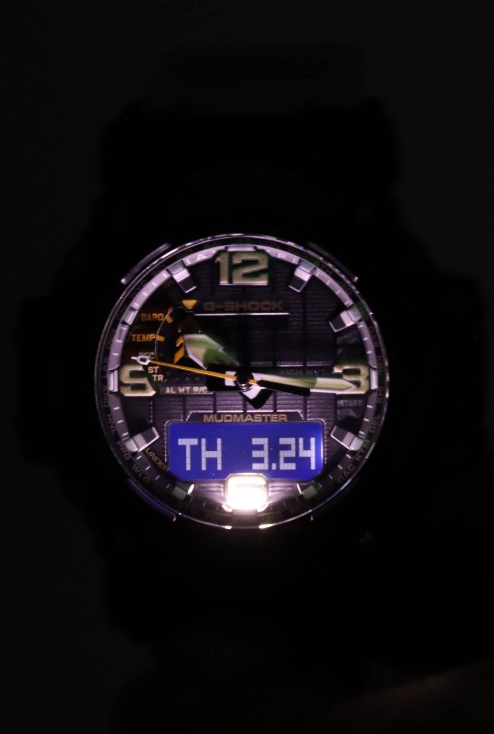 Casio G - Shock Mudmaster Analog Digital Tough Solar GWG - 2000 - 1A5 GWG2000 - 1A5 200M Men's Watch - Prestige Stones