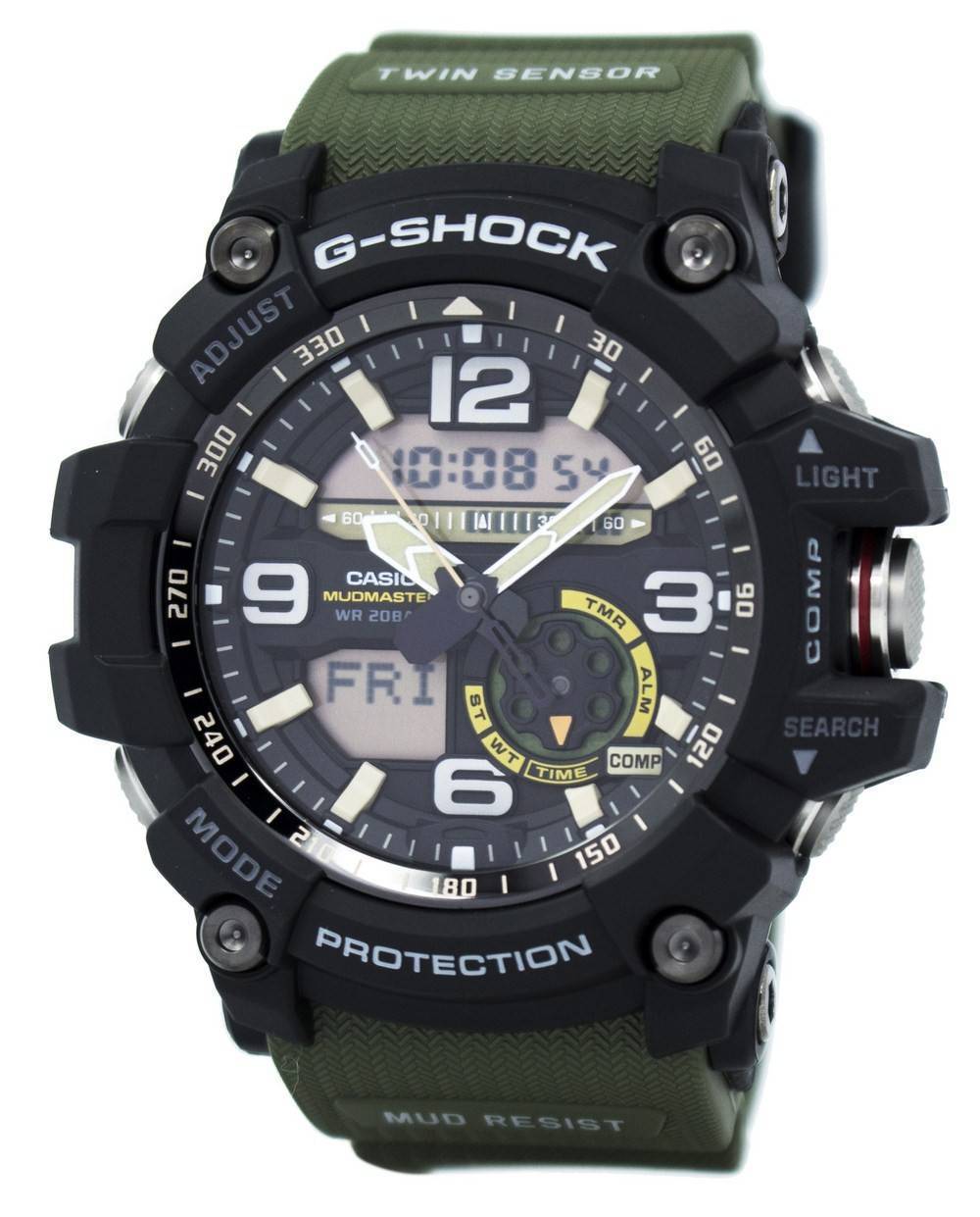 Casio G - Shock Mudmaster Analog Digital Twin Sensor GG - 1000 - 1A3 GG1000 - 1A3 Men's Watch - Prestige Stones