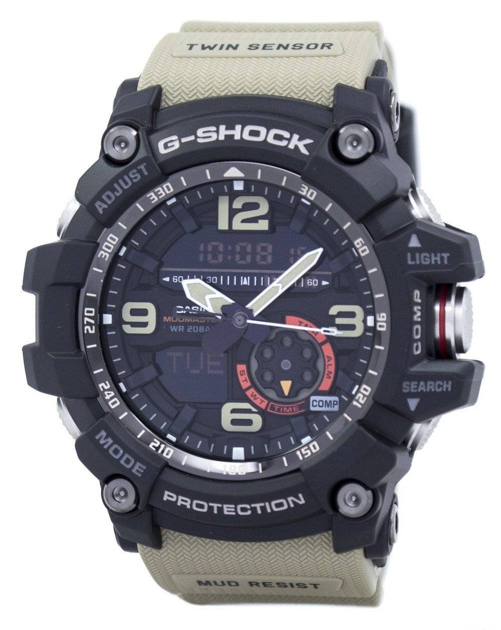 Casio G - Shock Mudmaster Analog Digital Twin Sensor GG - 1000 - 1A5 GG1000 - 1A5 Men's Watch - Prestige Stones