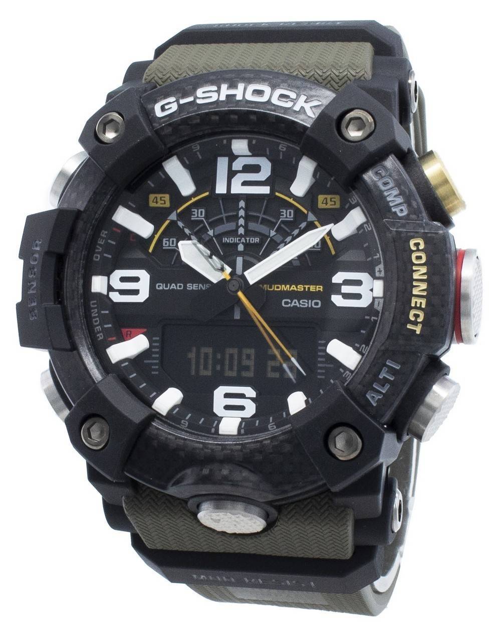 Casio G - Shock Mudmaster GG - B100 - 1A3 World Time 200M Men's Watch - Prestige Stones