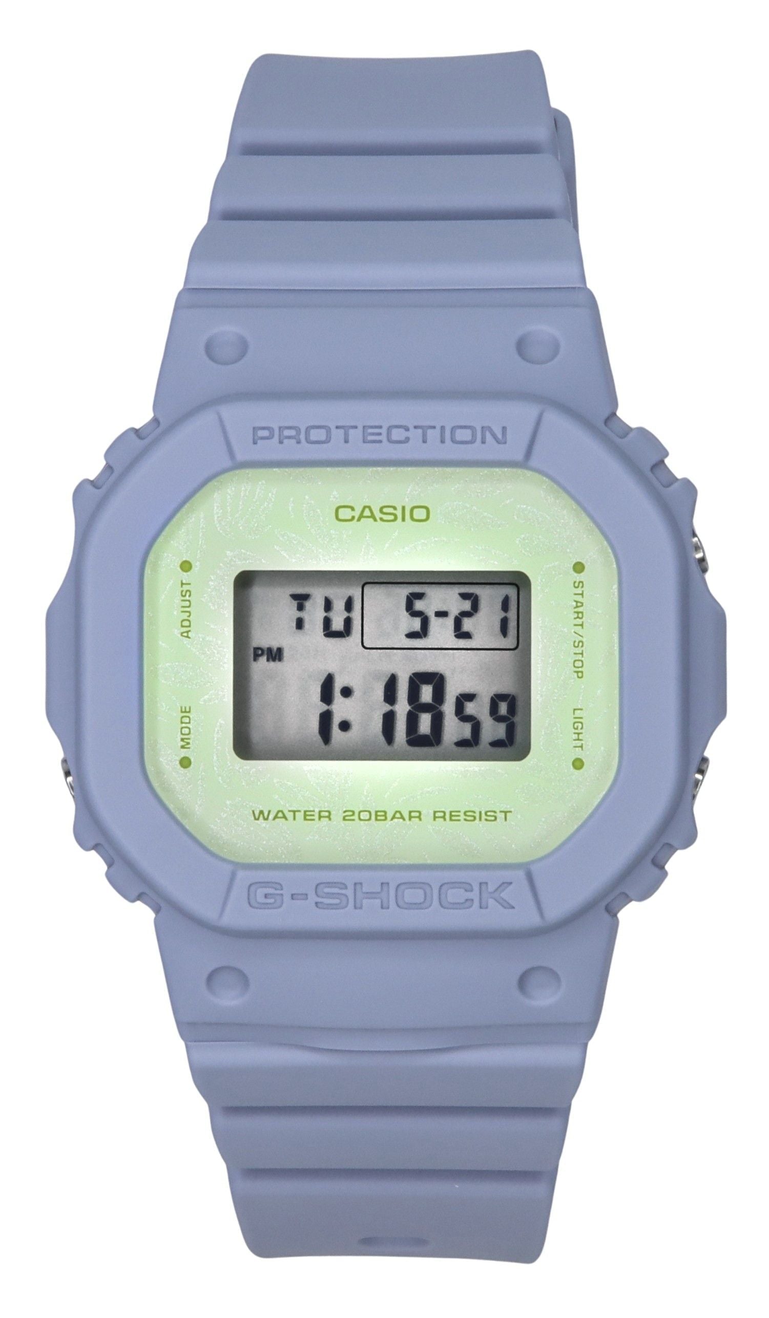 Casio G - Shock Nature's Colour Series Digital Bio Based Resin Strap Quartz GMD - S5600NC - 2 200M Women's Watch - Prestige Stones