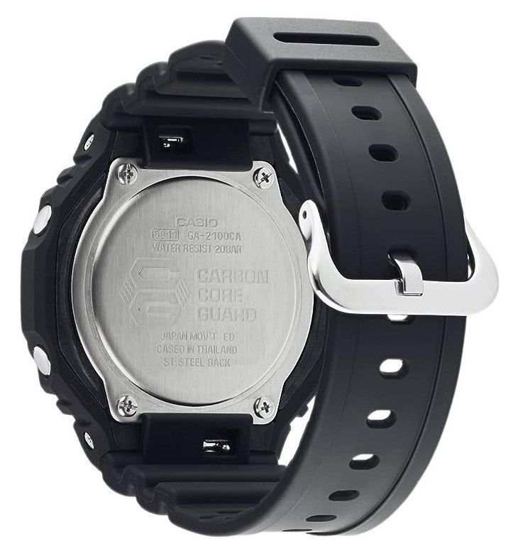Casio G - Shock Neon Accent Analog Digital Quartz GA - 2100 - 1A2 GA2100 - 1A2 200M Men's Watch - Prestige Stones