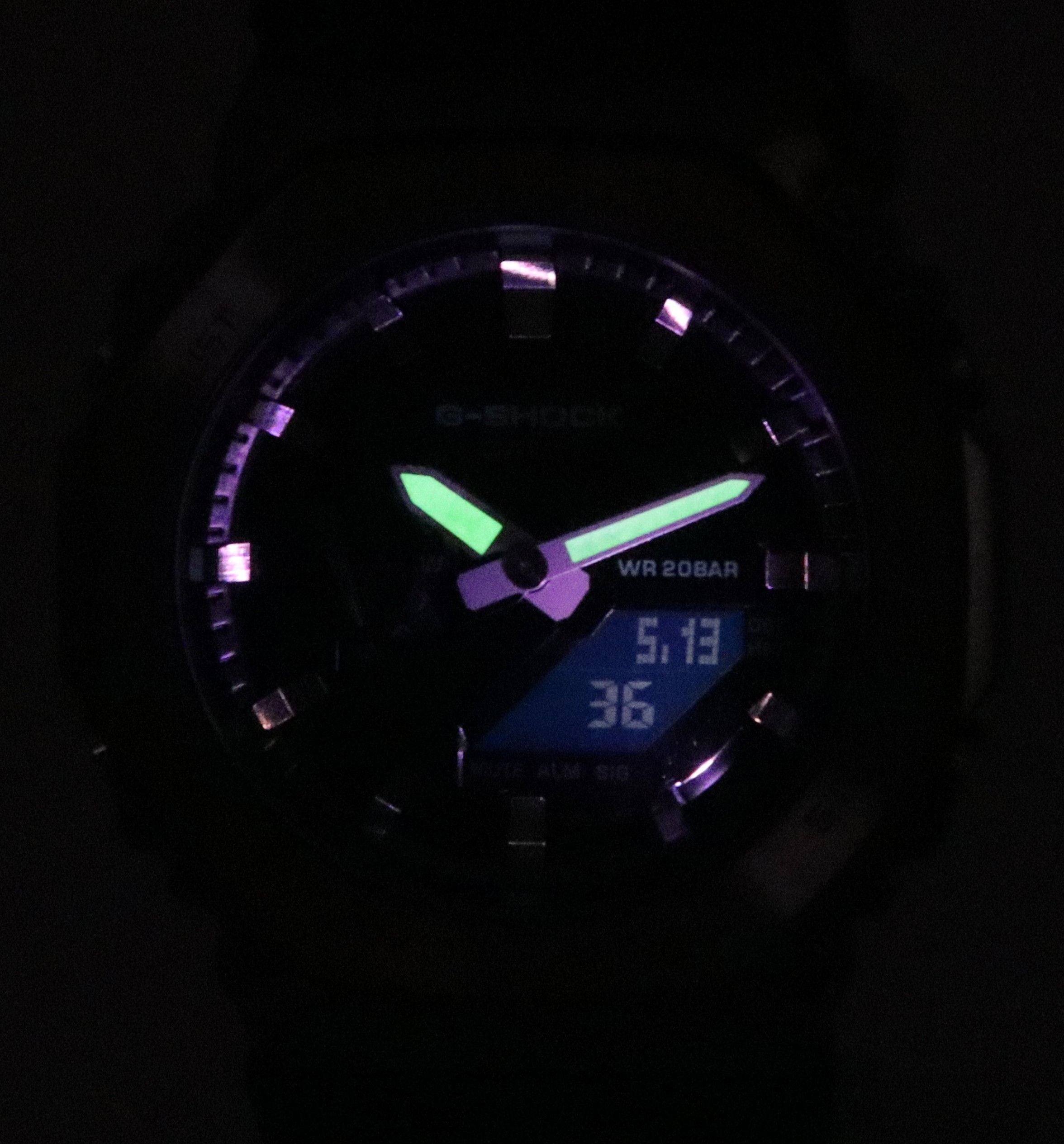 Casio G - Shock Utility Metal Analog Digital Quartz GM - 2100CB - 3A GM2100CB - 3 200M Men's Watch - Prestige Stones