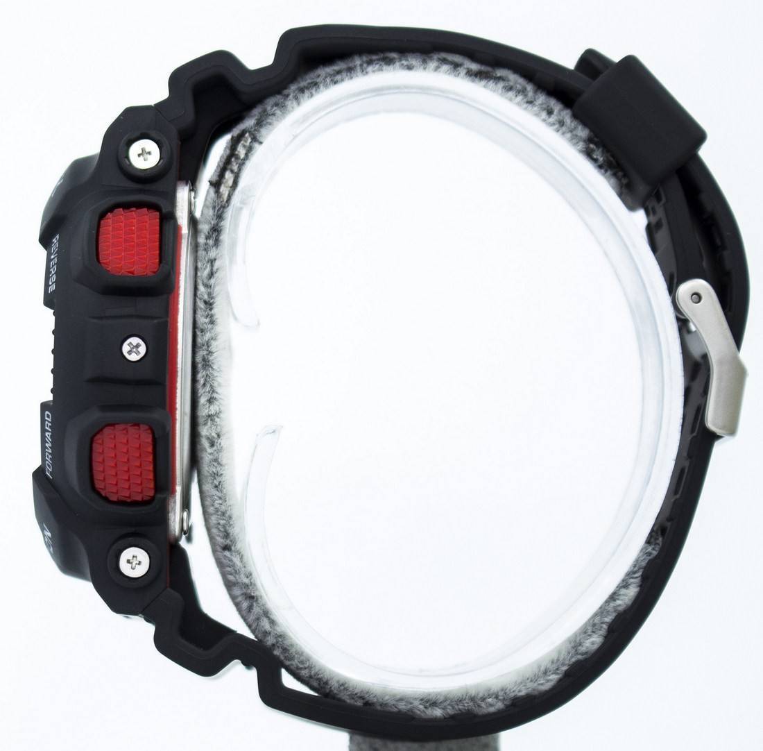 Casio G - Shock Velocity Indicator Alarm GA - 100 - 1A4 Men's Watch - Prestige Stones