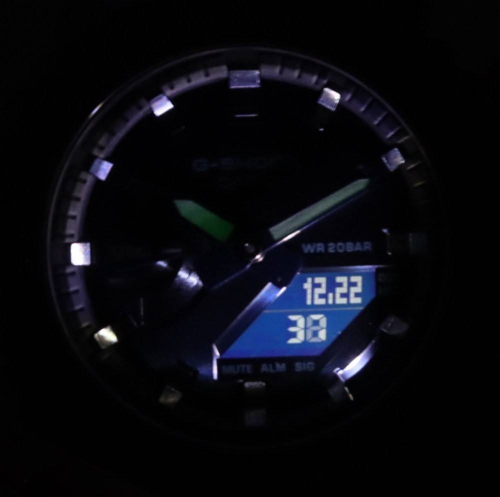Casio G - Shock World Time Analog Digital Metal Covered GM - 2100N - 2A GM2100N - 2 200M Men's Watch - Prestige Stones