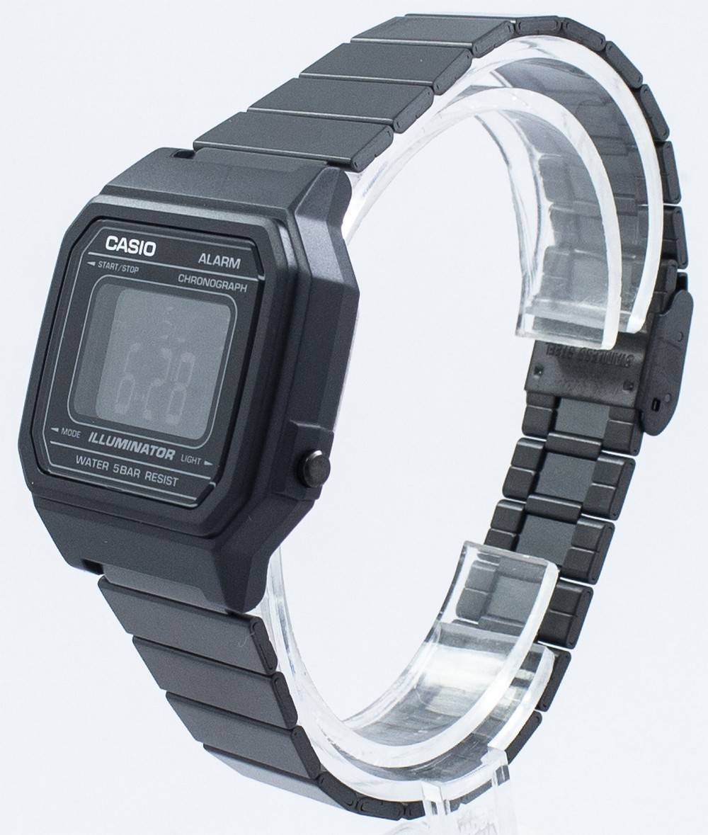 Casio Illuminator Chronograph Alarm Digital B650WB - 1B Quartz Unisex Watch - Prestige Stones