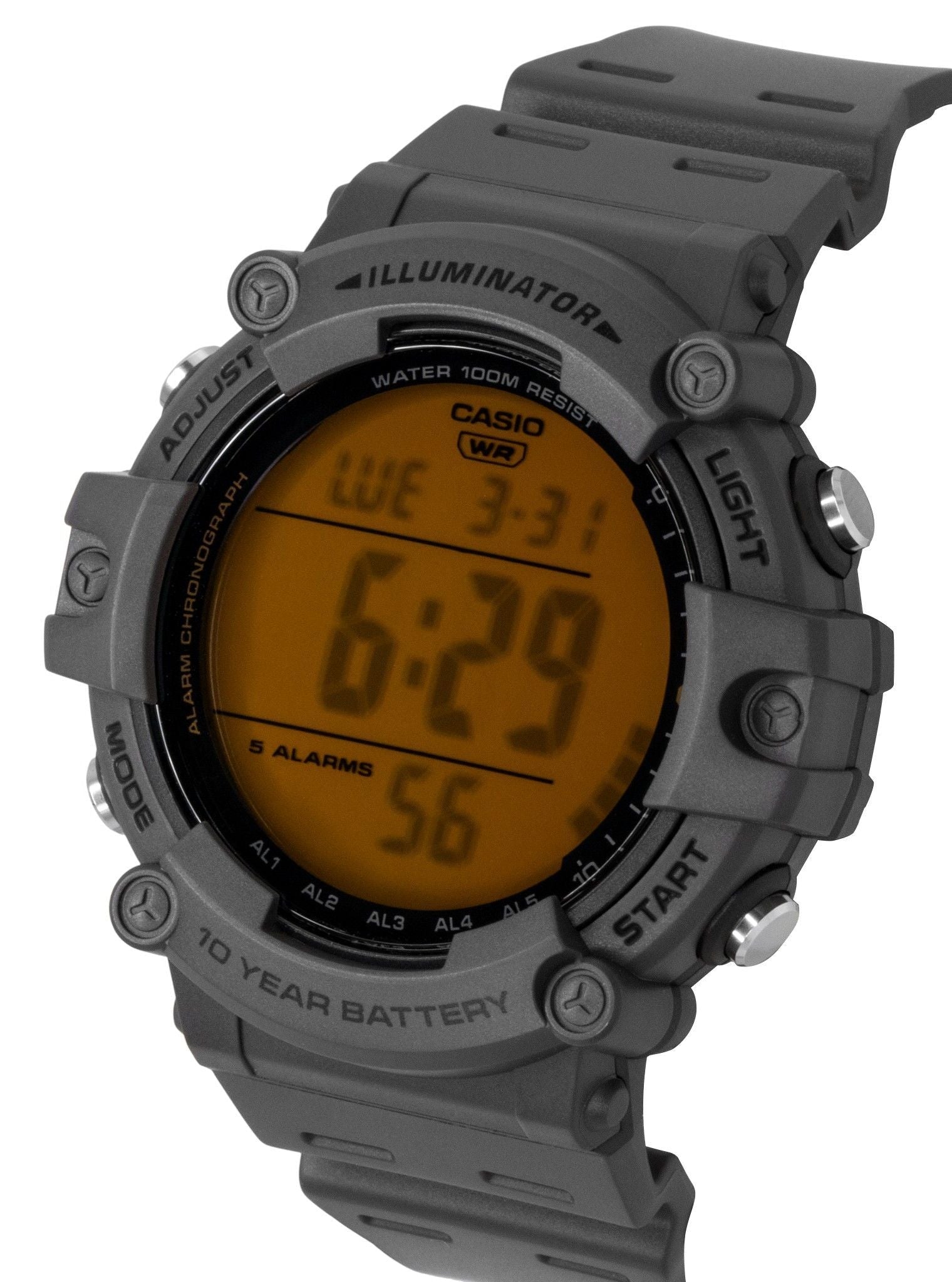 Casio Multifunctional Digital Resin Strap Quartz AE - 1500WHC - 8AV 100M Men's Watch - Prestige Stones