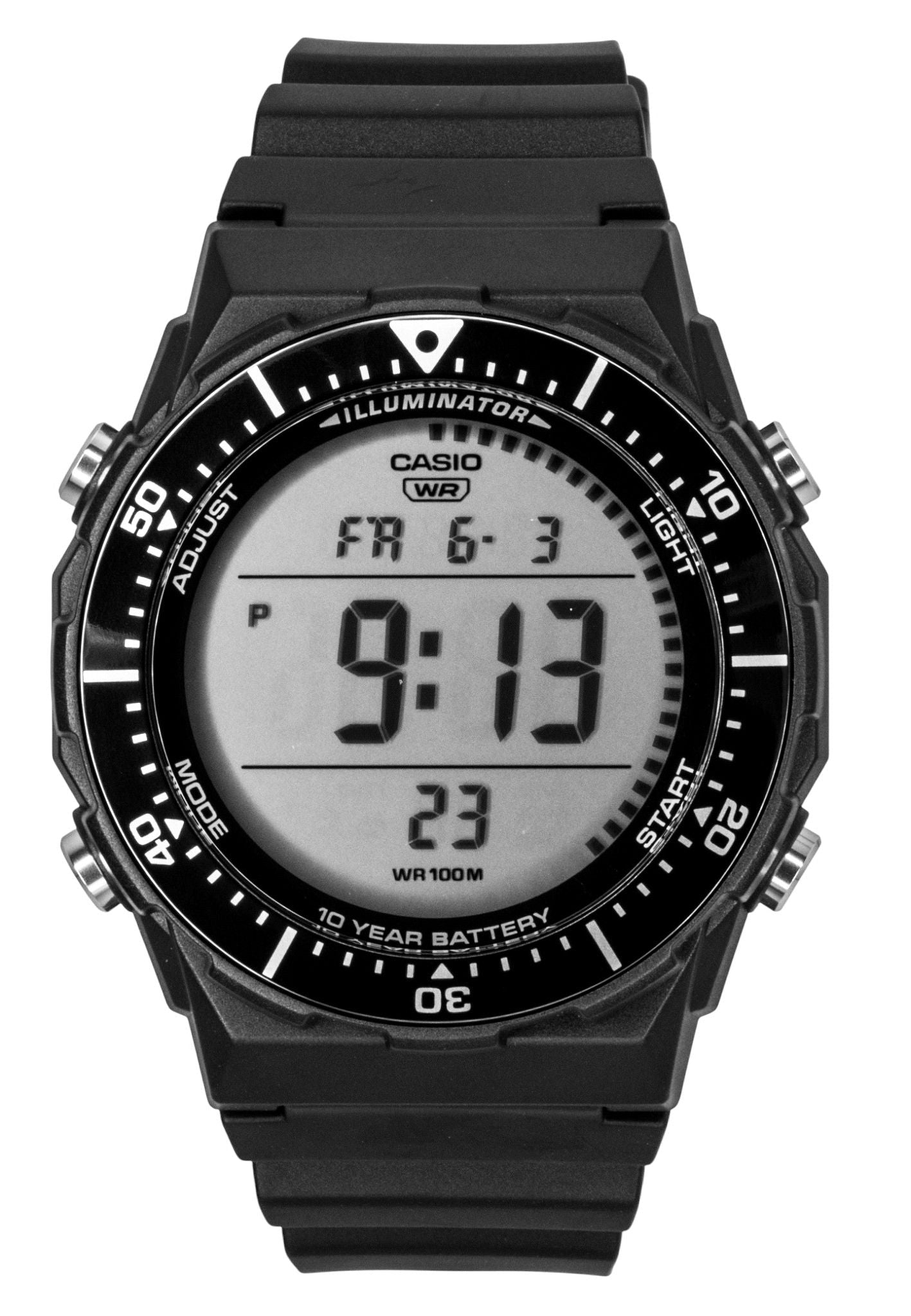 Casio Multifunctional Digital Resin Strap Quartz AE - 1700H - 1AV 100M Men's Watch - Prestige Stones
