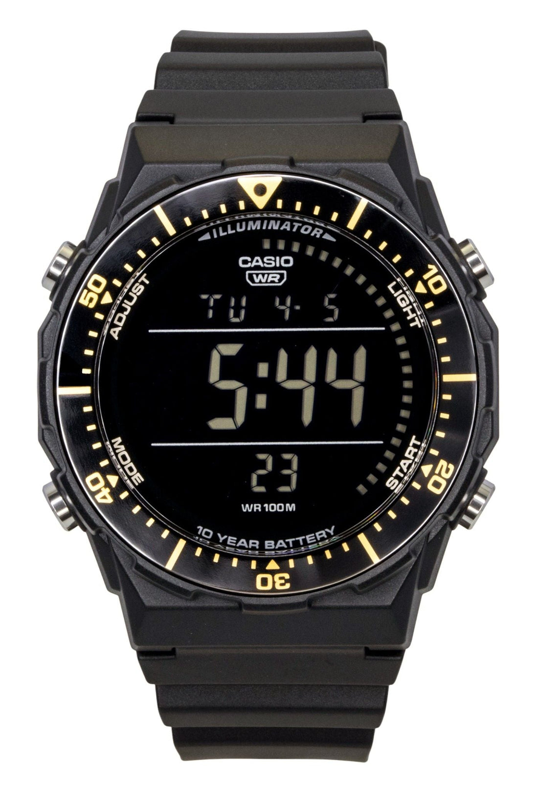 Casio Multifunctional Digital Resin Strap Quartz AE - 1700H - 1BV 100M Men's Watch - Prestige Stones