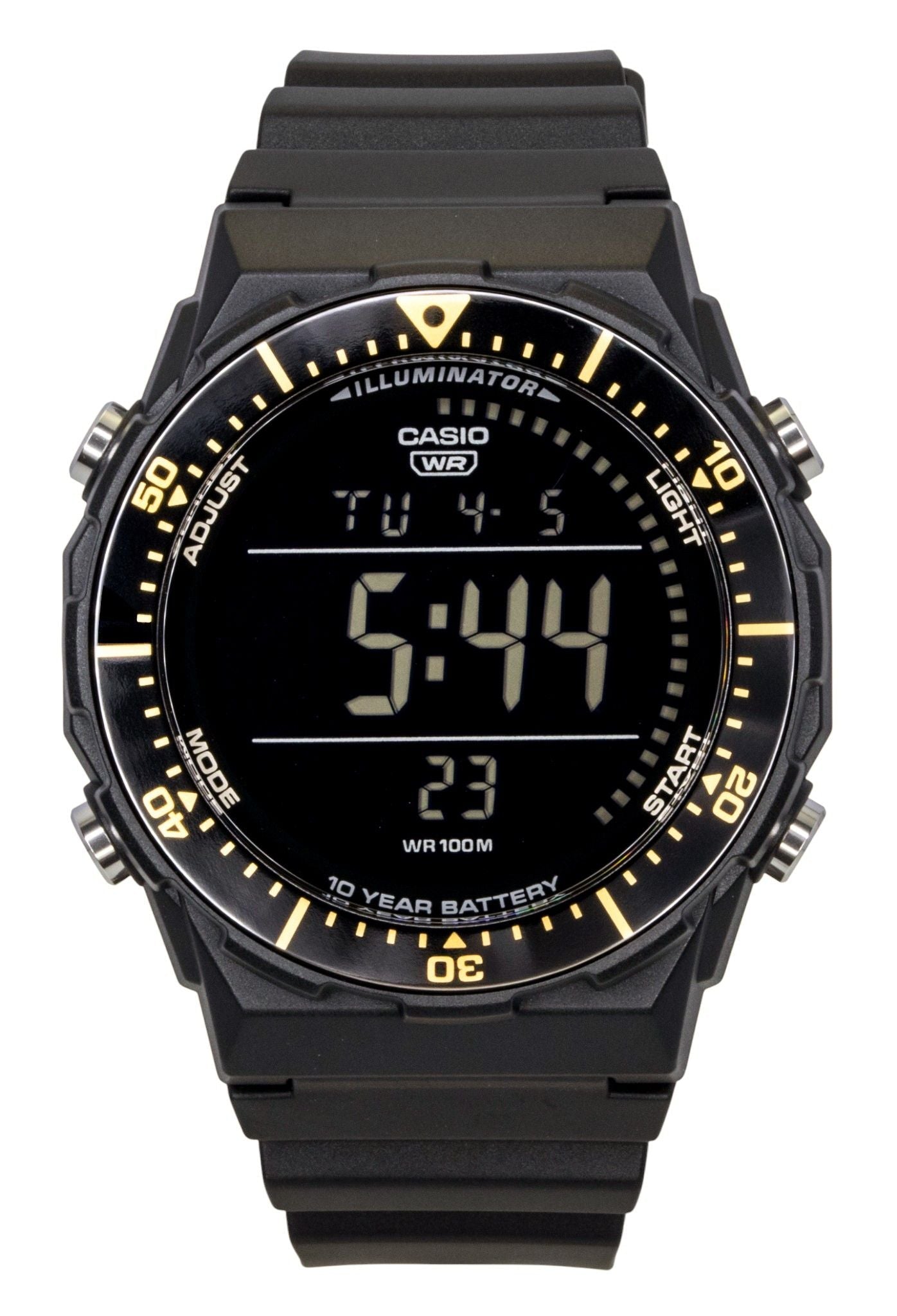 Casio Multifunctional Digital Resin Strap Quartz AE - 1700H - 1BV 100M Men's Watch - Prestige Stones