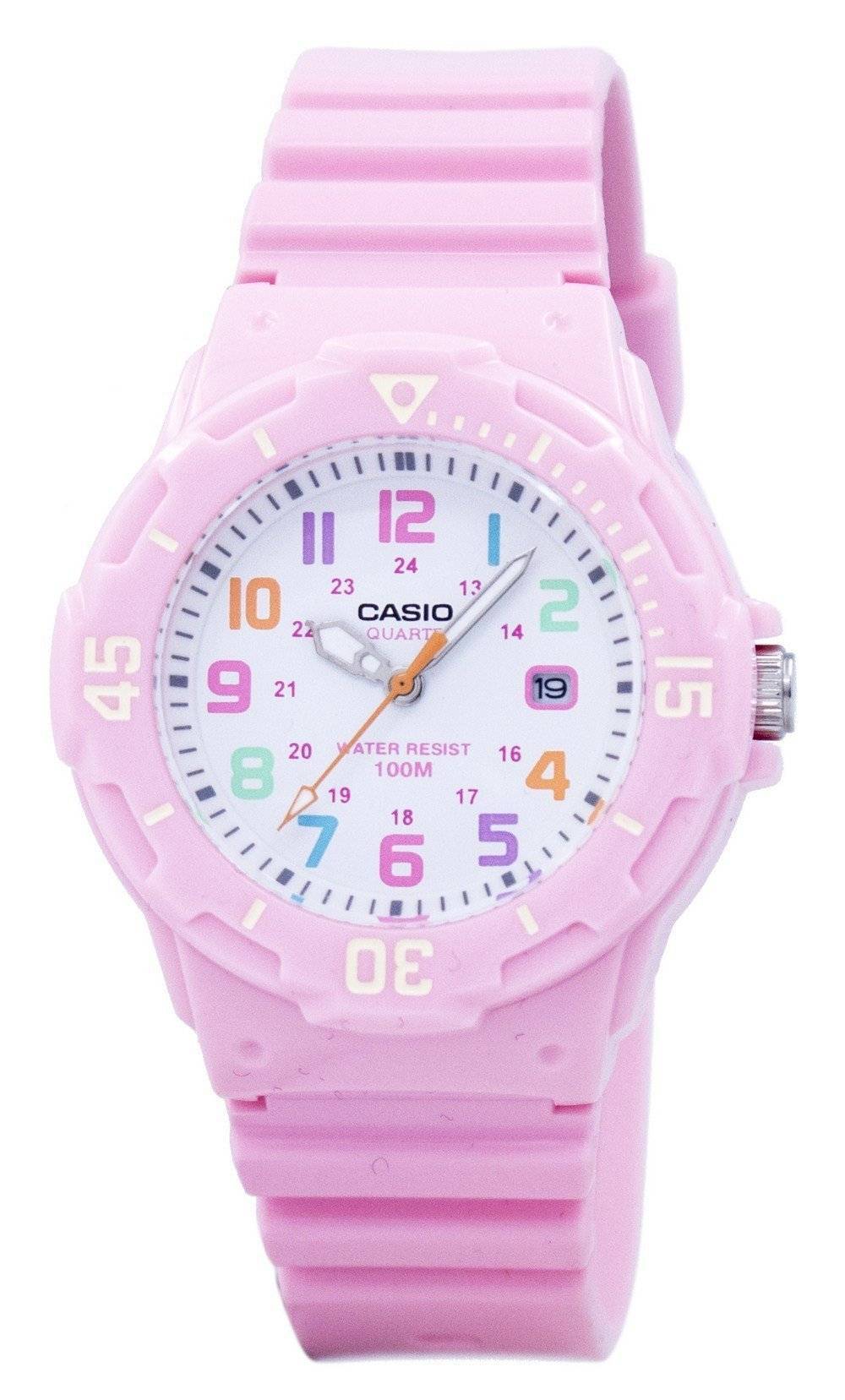 Casio Pink Resin Strap LRW - 200H - 4B2VDF LRW200H - 4B2VDF Women's Watch - Prestige Stones