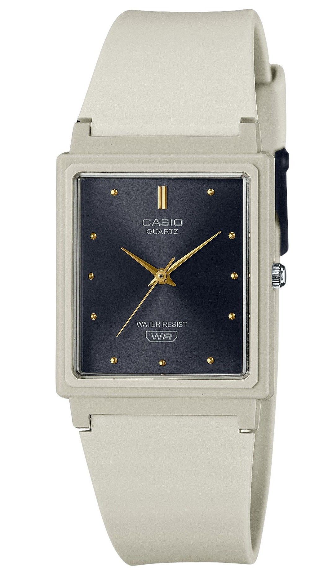 Casio POP Analog Beige Resin Strap Black Dial Quartz MQ - 38UC - 8A Women's Watch - Prestige Stones