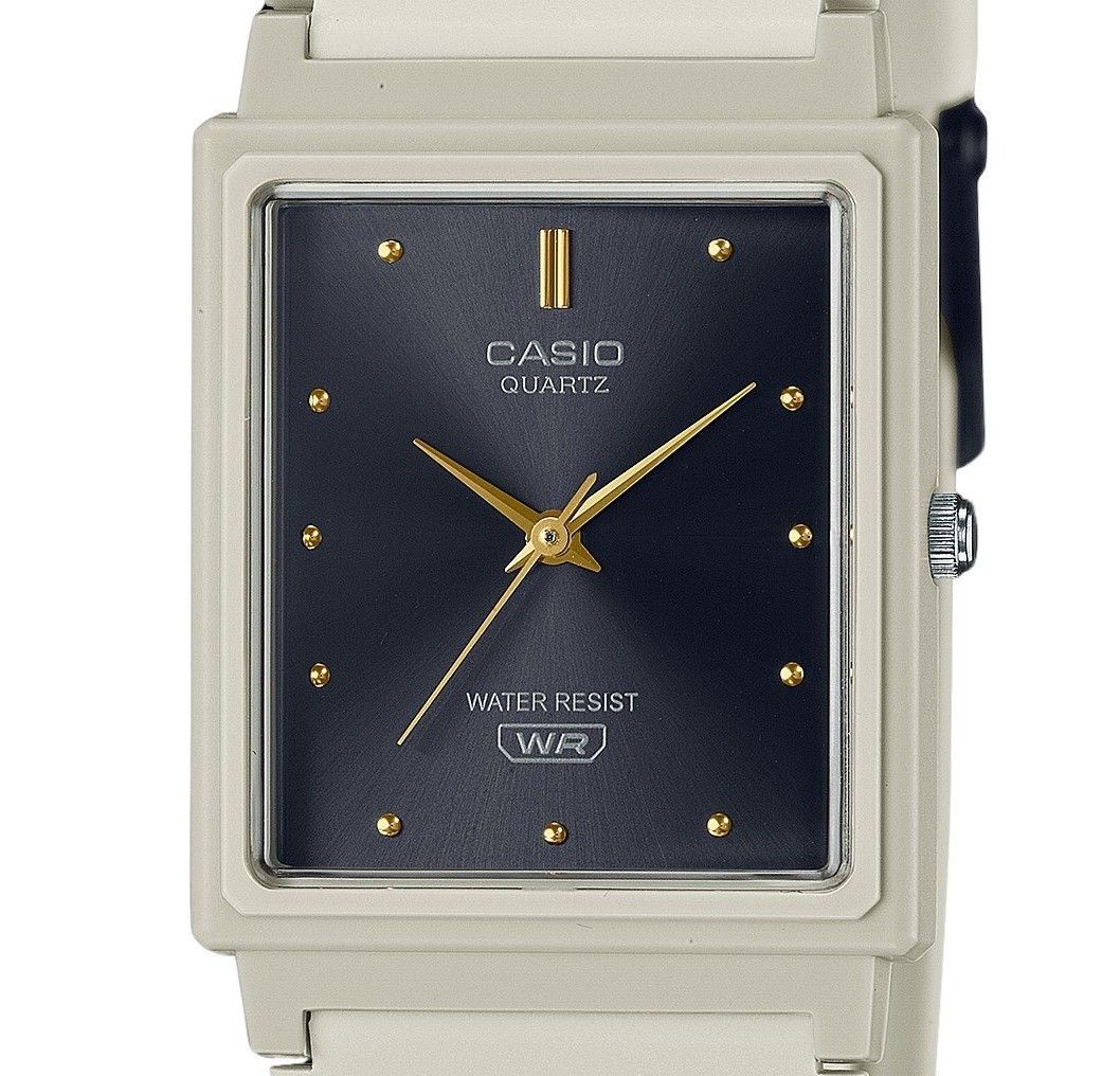 Casio POP Analog Beige Resin Strap Black Dial Quartz MQ - 38UC - 8A Women's Watch - Prestige Stones