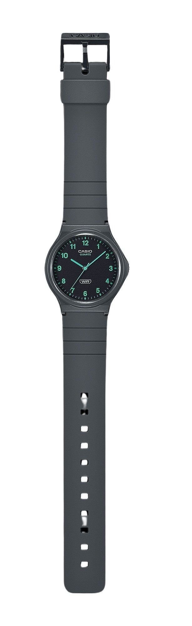 Casio POP Analog Bio Based Resin Strap Black Dial Quartz MQ - 24B - 8B Unisex Watch - Prestige Stones